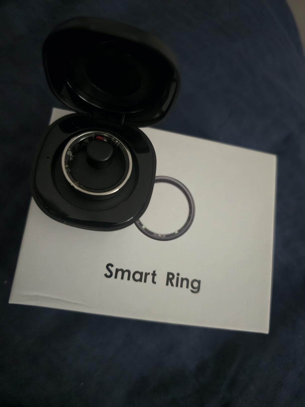 Smart Ring - Health Tracker with SPO2/HRV/Sleep Monitor, 5ATM Waterproof & No Subscription, 7-Day Battery for Men & Women, iOS Android Compatible (8 Sizes, Silver) customer photo 3
