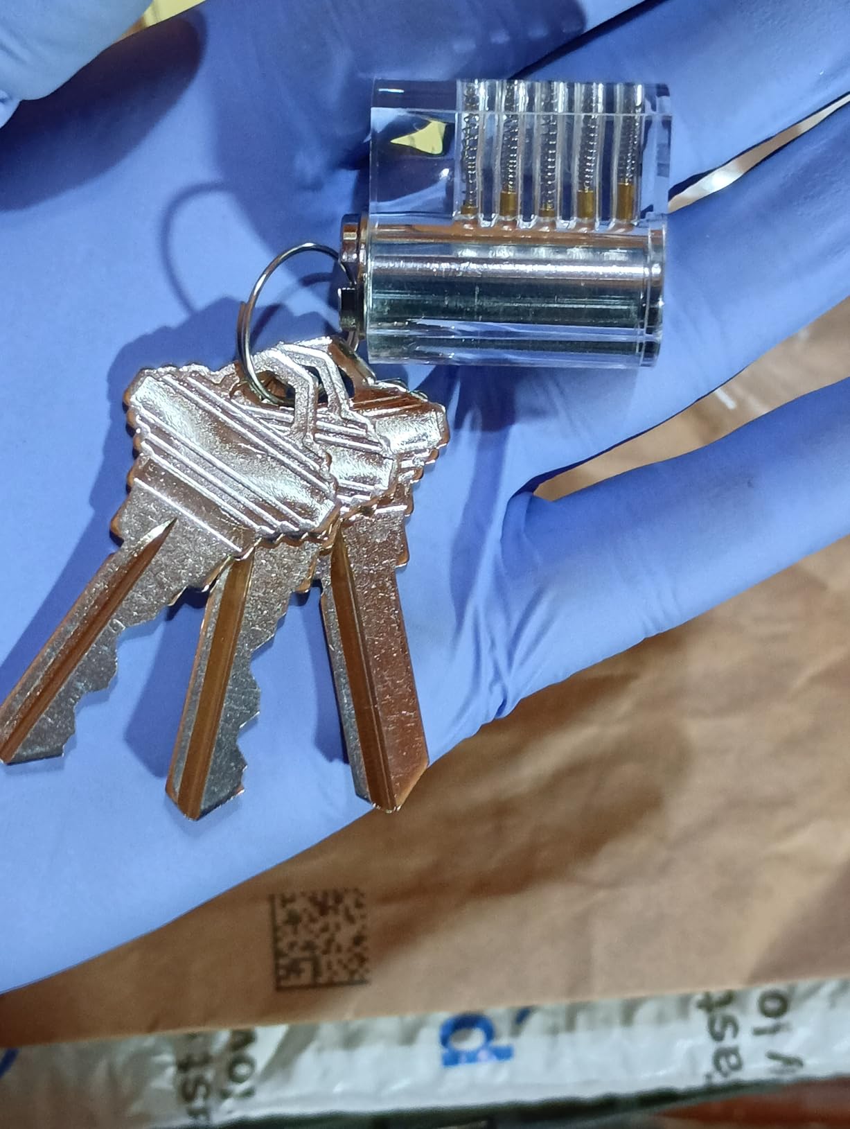 Transparent Lock - Educational Training Aid & Locksport Puzzle customer photo 3