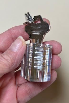 Transparent Lock - Educational Training Aid & Locksport Puzzle customer photo 5