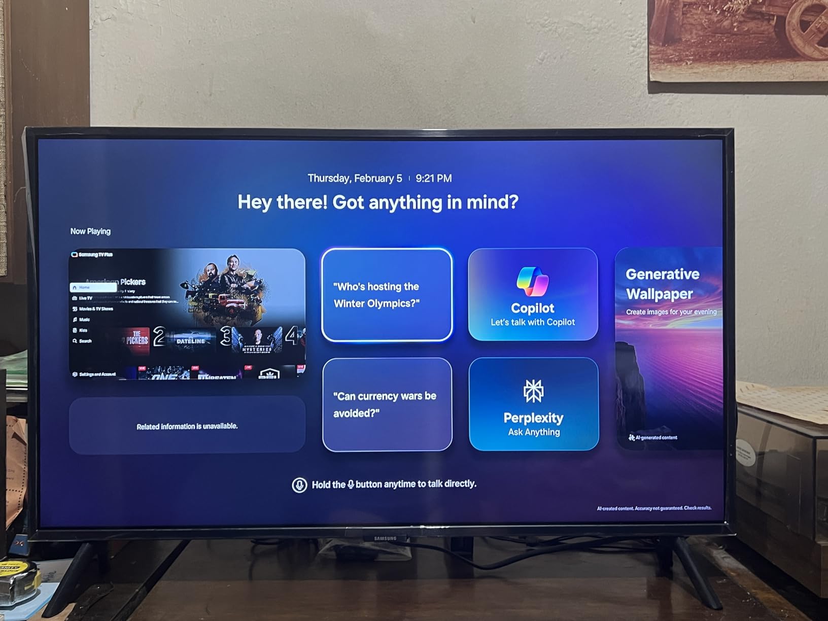 Samsung 85-Inch Class QLED Q8F 4K UHD Smart TV (2025 Model) - Q4 AI Processor, 100% Color Volume Quantum Dot, Samsung Vision AI customer photo 2
