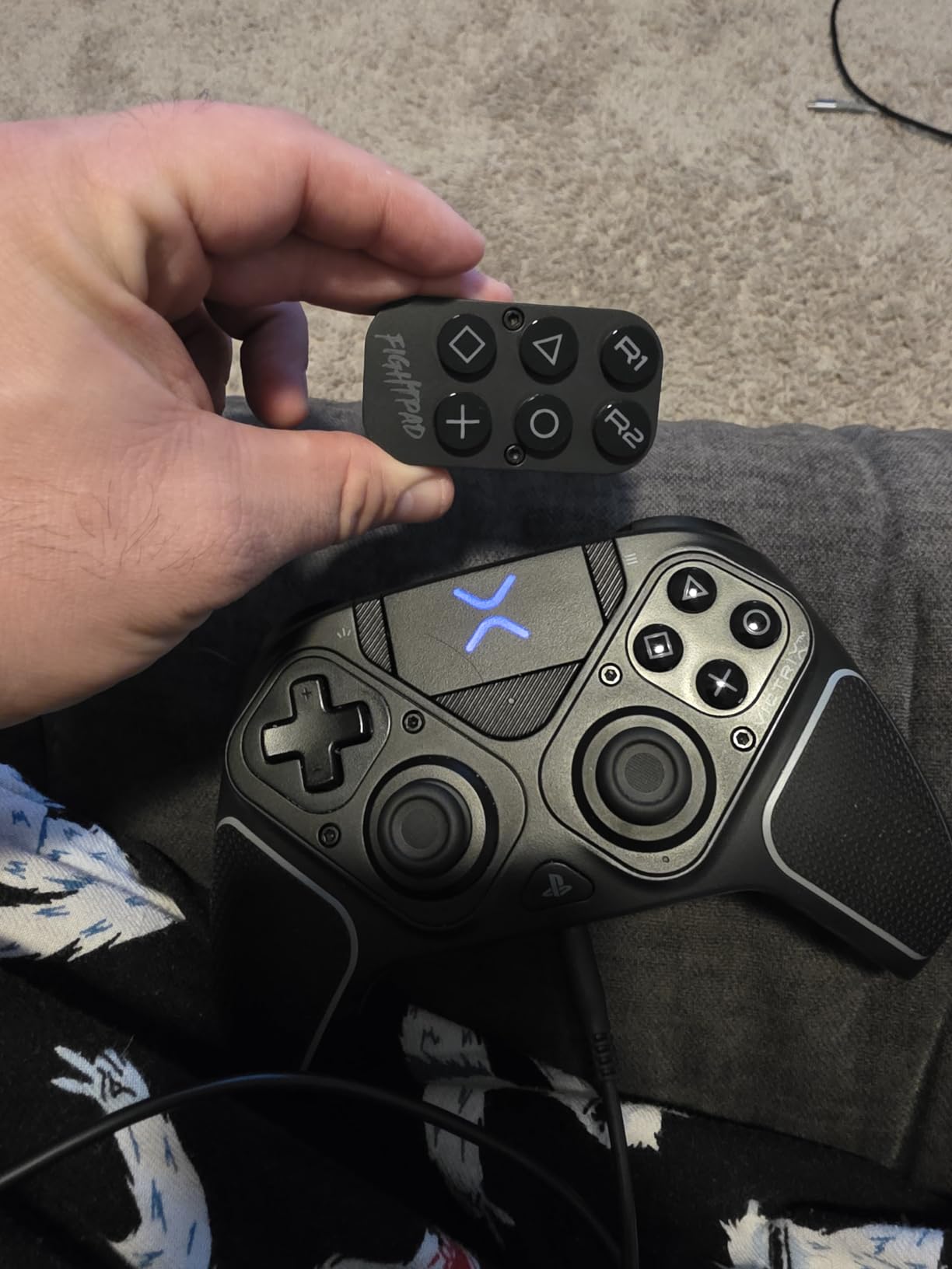 Turtle Beach Victrix Pro BFG Reloaded Wireless Gaming Controller Officially Licensed for PlayStation 5, PS5, PS4, PC, Fightpad Module, Hall-Effect Sticks/Triggers, Customizable Controls - Black customer photo 1