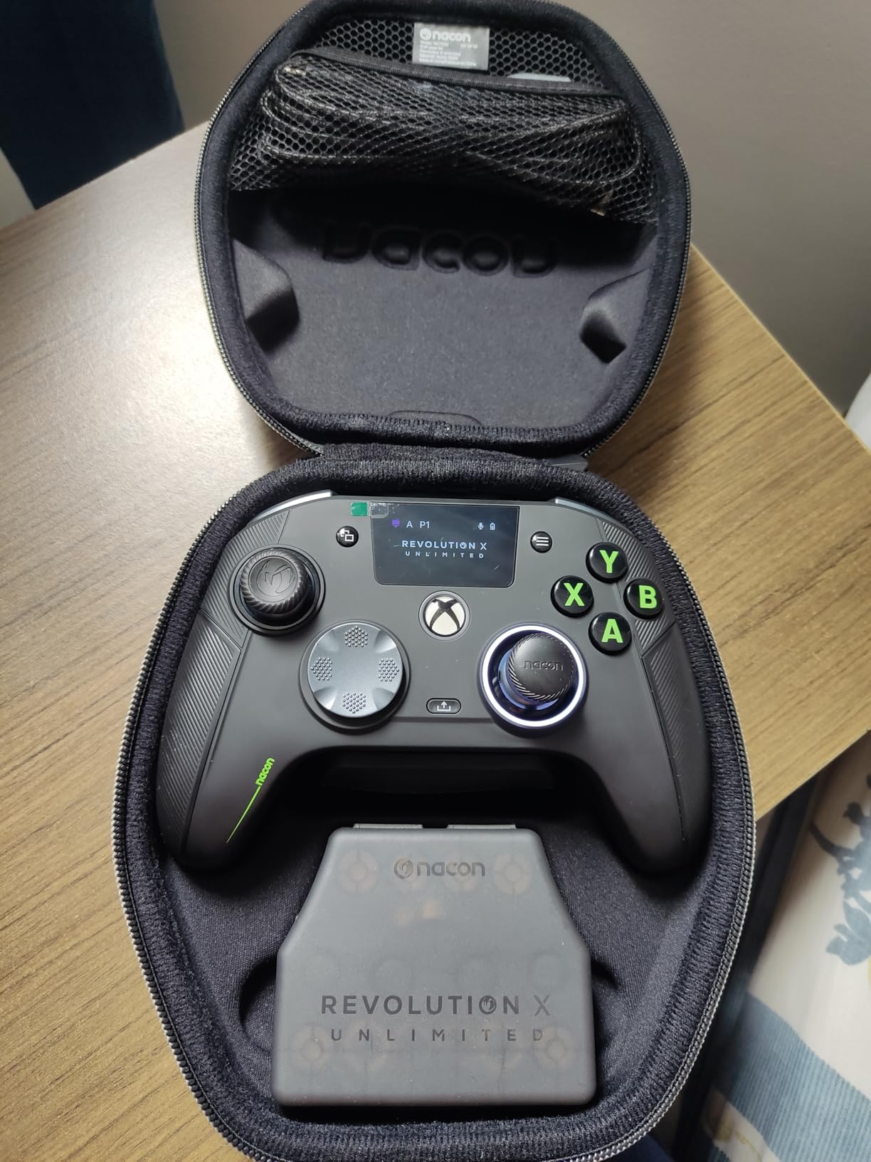 NACON Revolution X Unlimited Advanced Precision Controller Officially Licensed for Xbox Series X | S, Xbox One, Windows 10/11 PC & Android - Wired and Wireless - Charging Station customer photo 2