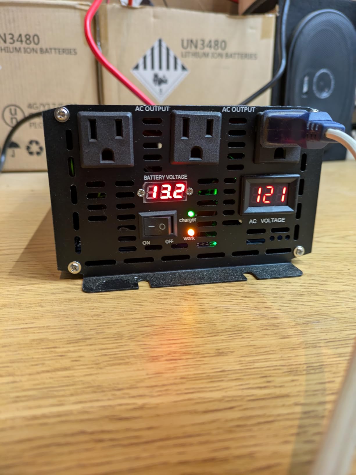 Cantonape 2000W Sump Pump Backup Battery System, Automatic Switching to Battery Inverter Power, Professional Backup System in Case of Power Failure, Pure Sine Wave Output customer photo 1