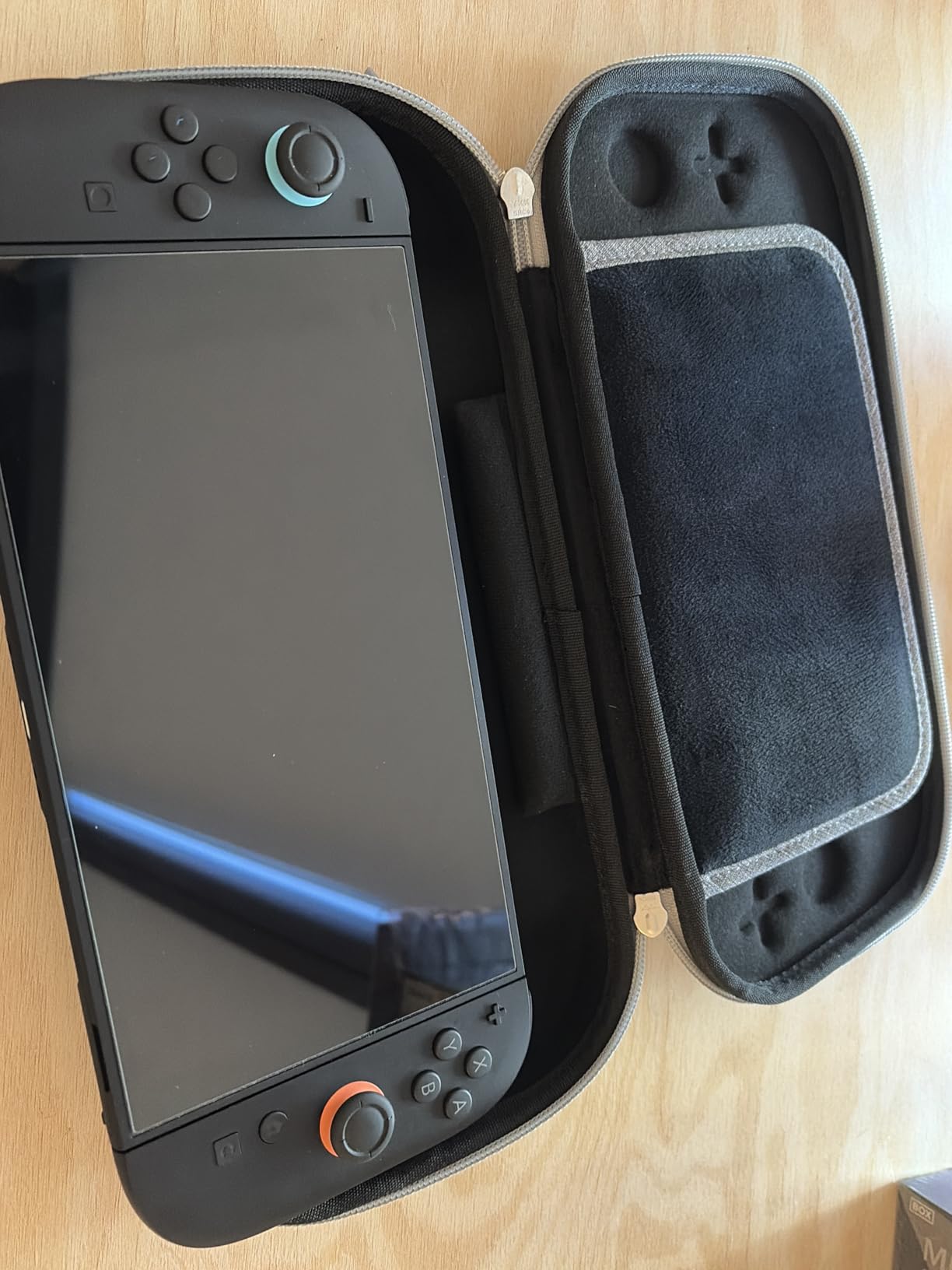 tomtoc Slim Carrying Case for Nintendo Switch 2 Model 2025, Odorless Felt Protective Hard Shell with 12 Game Card Slots, Portable Travel Storage Case with Original Patent and Military Grade Protection customer photo 2