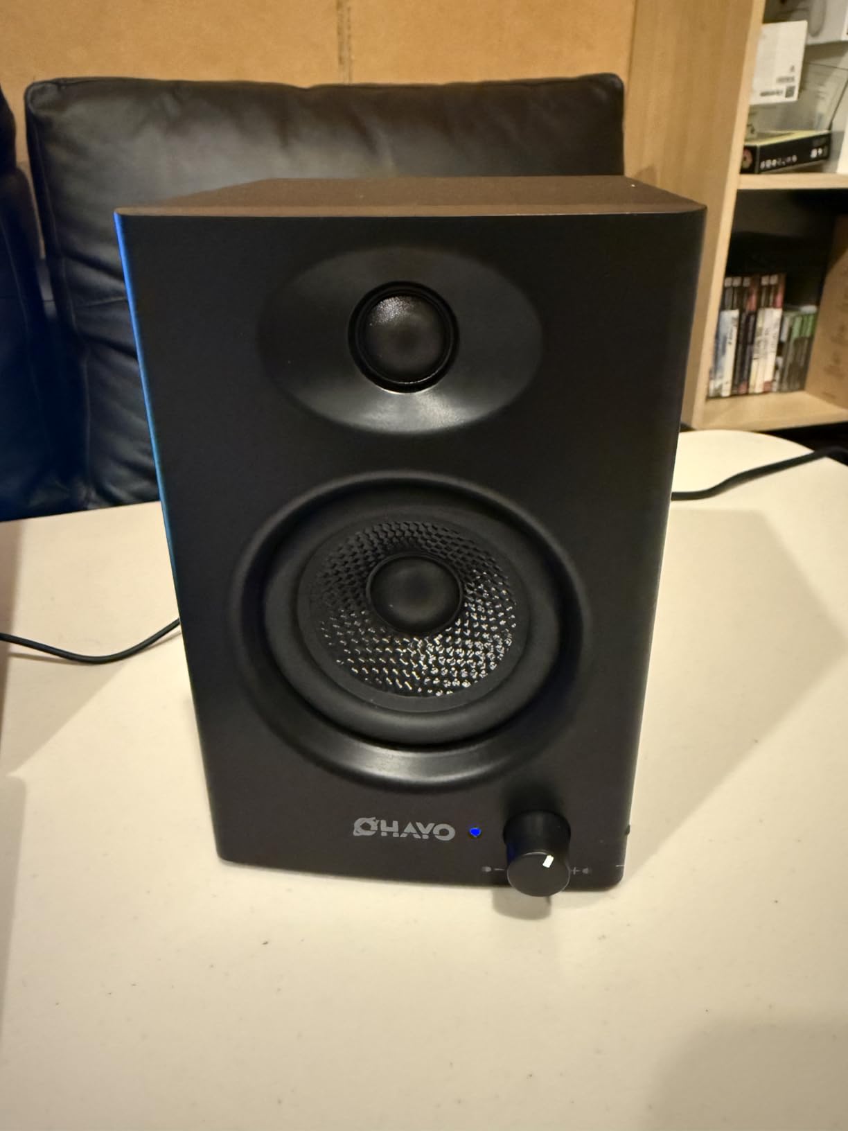 OHAYO 60W Computer Speakers for Music and Gaming, Active Bluetooth 5.3, Stereo 2.0 Speakers for Desktop PC or Laptop, 3.5mm Aux RCA USB Input, 1 Pair, Black customer photo 2