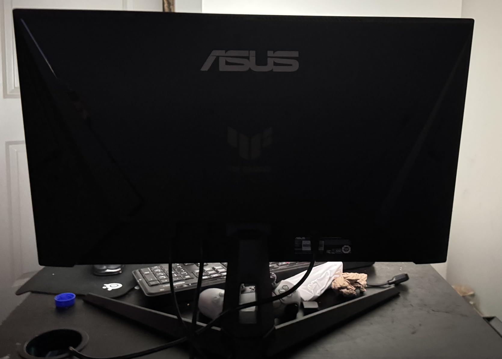 ASUS TUF Gaming 27 1440P Monitor (VG27AQM5A) - QHD (2560x1440), 300Hz, Fast IPS, Extreme Low Motion Blur Sync, 0.3ms, Speaker, 95% DCI-P3, Shadow Boost, DisplayWidget Center, 3 yr Warranty customer photo 2