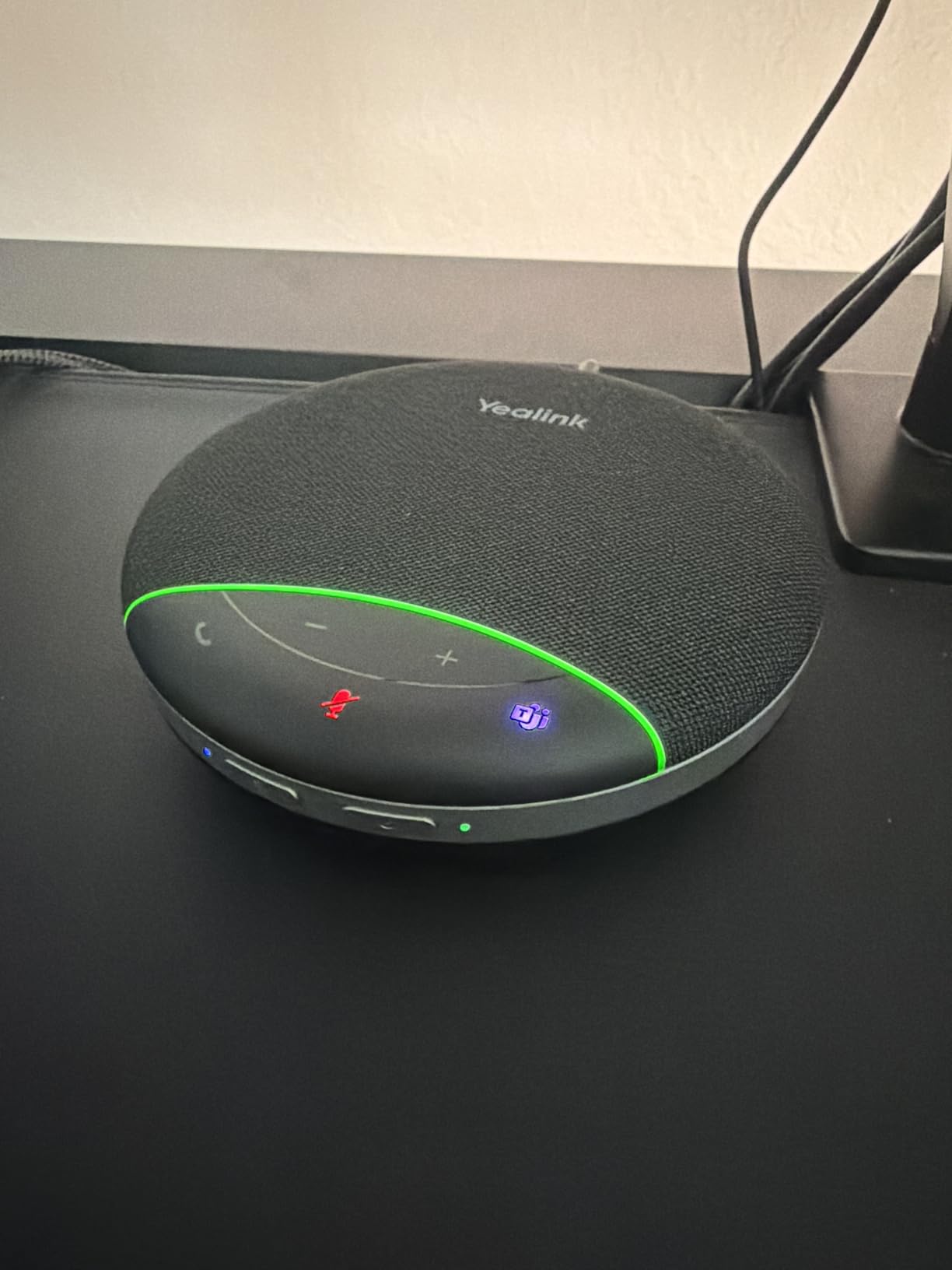 Yealink Sp92 Conference Speaker and Microphone Teams Certified Mic with Al Noise Cancelling 20H Call Time USB Speakerphone for Small Meeting Room, Bluetooth Speaker for Computer/Laptop customer photo 1