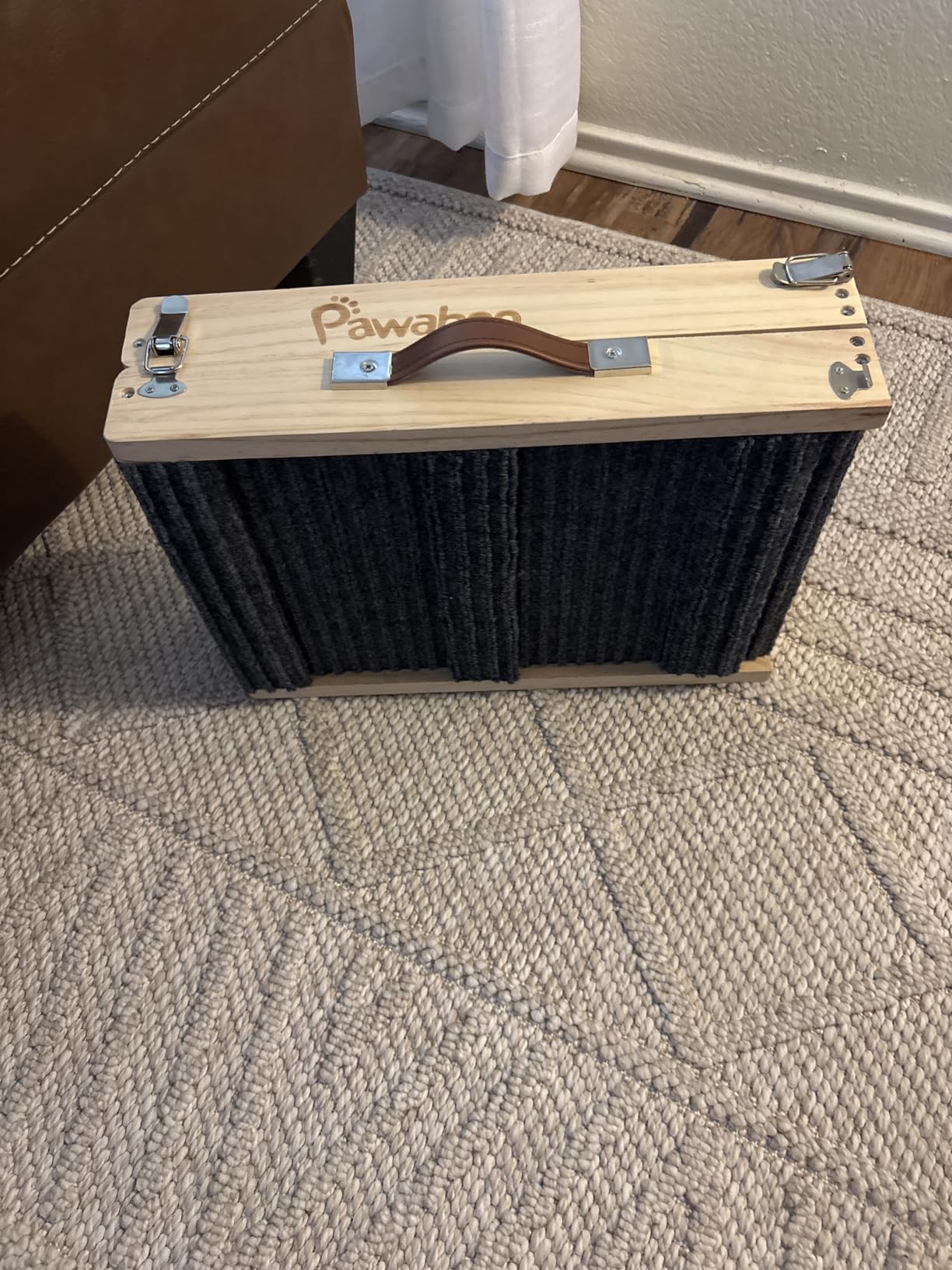 2026 Upgraded Dog Ramp for Couch, Foldable Small Dog Ramp for Sofa, 4 Adjustable Height from 13