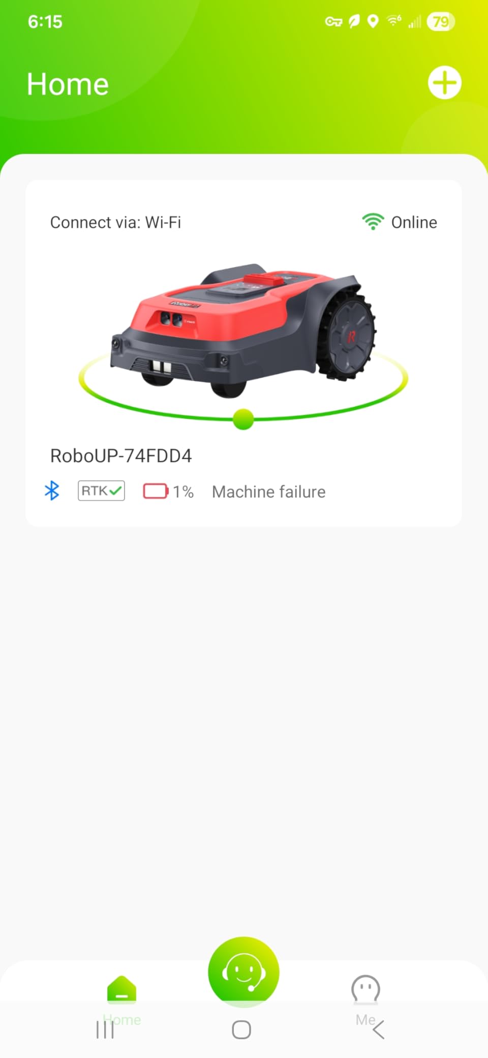T1200Pro Robot Lawn Mower Wire Free, RTK+Vision Ride-on Edge Mapping Mowing for 0.37 Acre Yard, AI Obstacle Avoidance, APP Multi-Zone Management, Automatic Robotic Lawnmower Handle 24° Slope customer photo 2