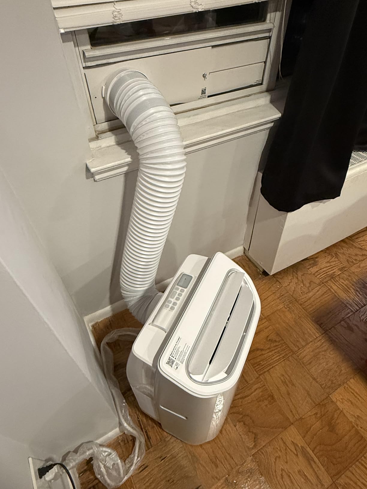 DREO Portable Air Conditioners, 12000 BTU ASHRAE (8000 BTU DOE) Smart AC Unit for Room with Drainage-free Cooling, APP/Voice/Remote, Fan & Dehumidifier, Quiet Standing AC for Bedroom, AC515S, White customer photo 2