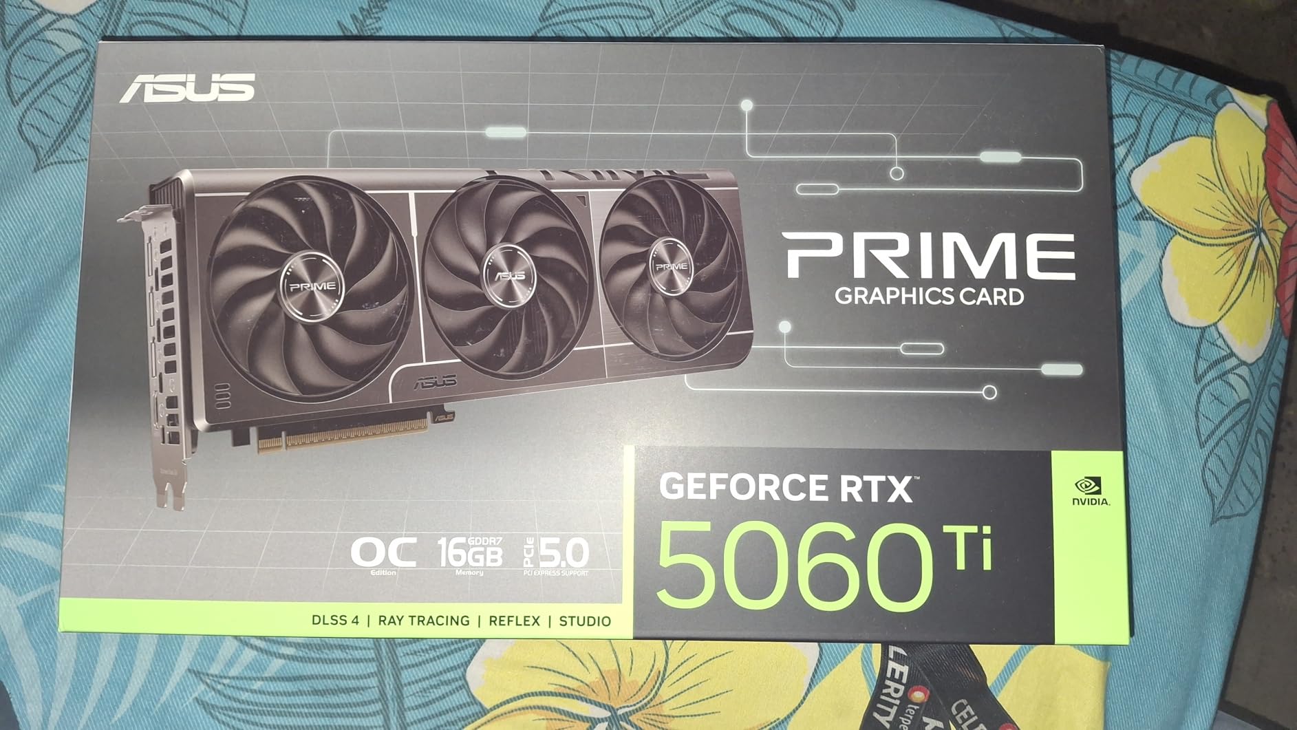 ASUS The SFF-Ready Prime GeForce RTX 5060 Ti 16GB GDDR7 OC Edition Graphics Card (PCIe 5.0, 16GB GDDR7, HDMI/DP 2.1, 2.5-Slot, Axial-tech Fans, Dual BIOS) customer photo 2