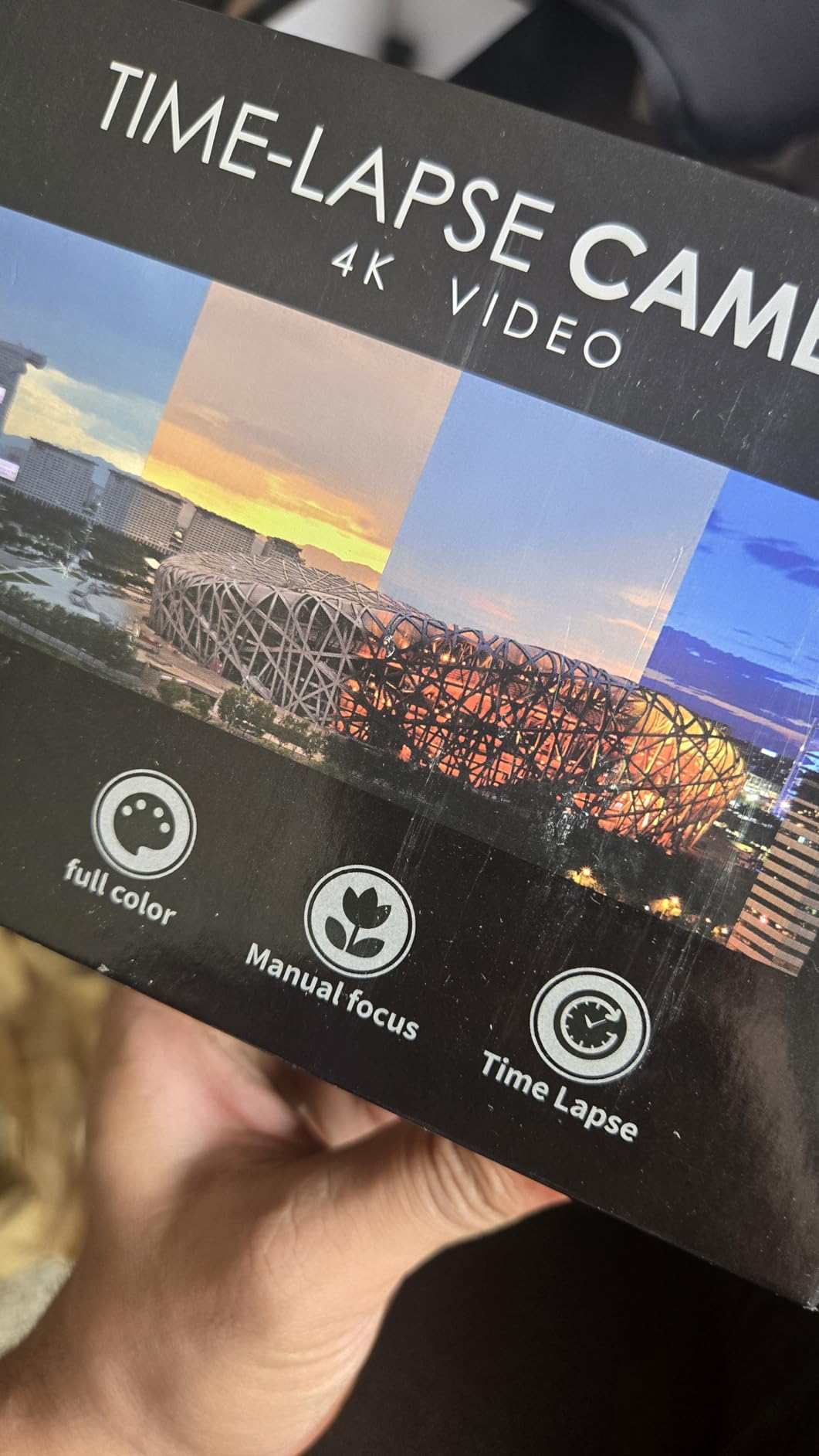 4K Time Lapse Camera Outdoor Construction Plant Weather Life, Manual Focus, IP66 Waterproof, 6 Month Battery Life, 32GB TF Card Included customer photo 1