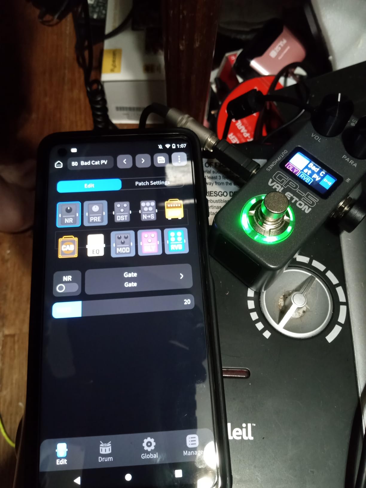 Valeton GP-5 Super Compact Multi-Effects Processor & NAM/IR Loader Pedal customer photo 1