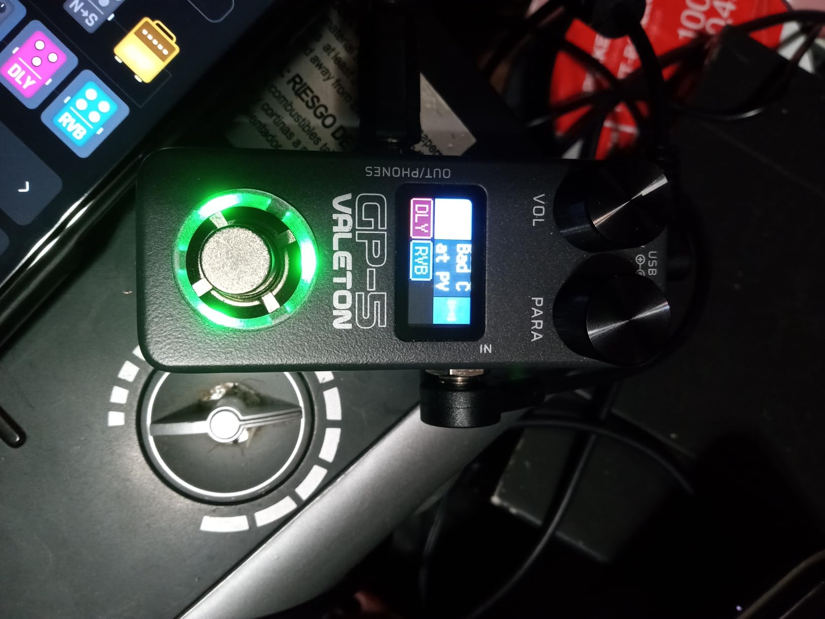 Valeton GP-5 Super Compact Multi-Effects Processor & NAM/IR Loader Pedal customer photo 2