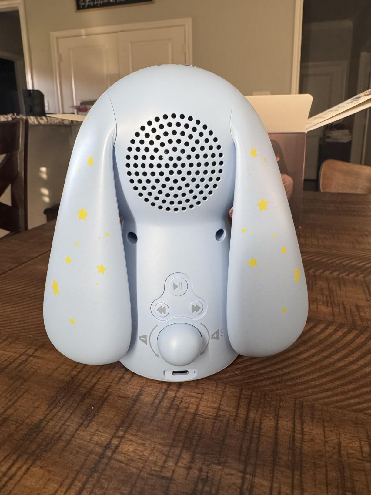 Bunny White Noise Sound Machine Baby for Sleep- AI Cry Detection, 100 Soothing Sounds, Full APP Access Included, Night Light & Sleep Trainer customer photo 1