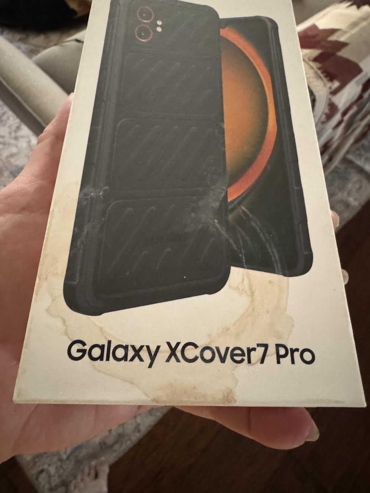 Samsung Galaxy XCover7 Pro 5G and Wi-Fi 6E | Rugged (IP68 Rated) Unlocked (Verizon, AT&T, T-Mobile, US Cellular) | Dual Sim (1 Nano + 1 eSIM) |128 GB | US Version (2025 Model) | Black customer photo 2