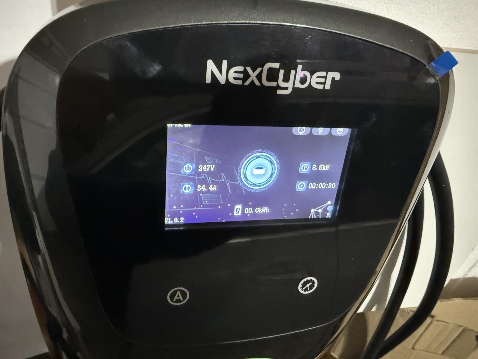 Level 2 EV Charger(WiFi APP/Plug-Play), 48A, 25ft Cable ETL Certified, Home Level 2 EVSE Car Charger w/ J1772 Connector, Electric Vehicle Charging Stations (Black, Nema 14-50P Plug) customer photo 2