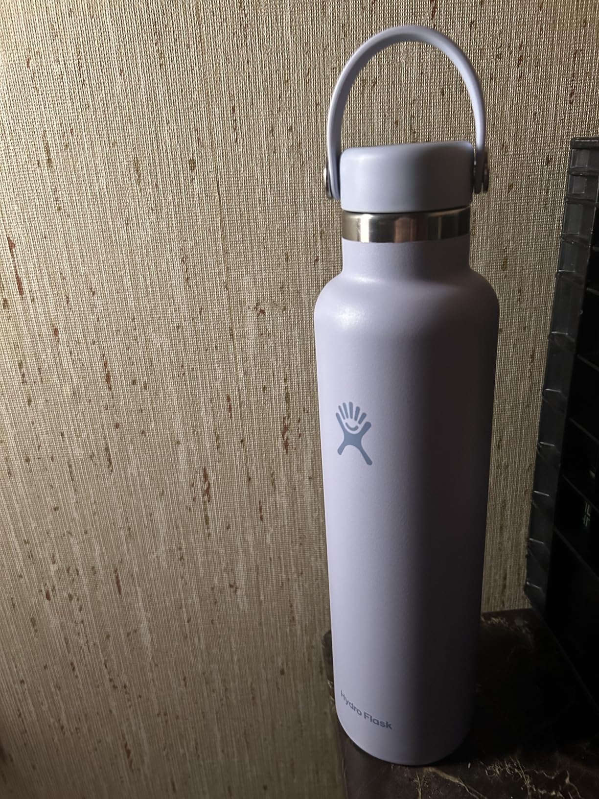 Water Bottle - Insulated Stainless Steel - Non Spill, Leakproof in 21 Oz Coconut Cream customer photo 2