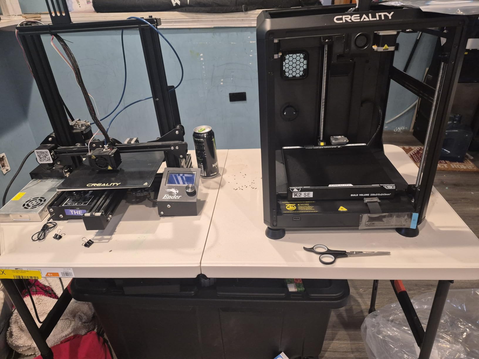 Ender 3 V3 SE 3D Printer, 250mm/s Faster Print Speed CR Touch Auto Leveling Sprite Direct Extruder Dual Z-Axis Auto Filament Loading Ender 3 Upgrade 3D Printer Print Size 8.66x8.66x9.84 inch customer photo 1