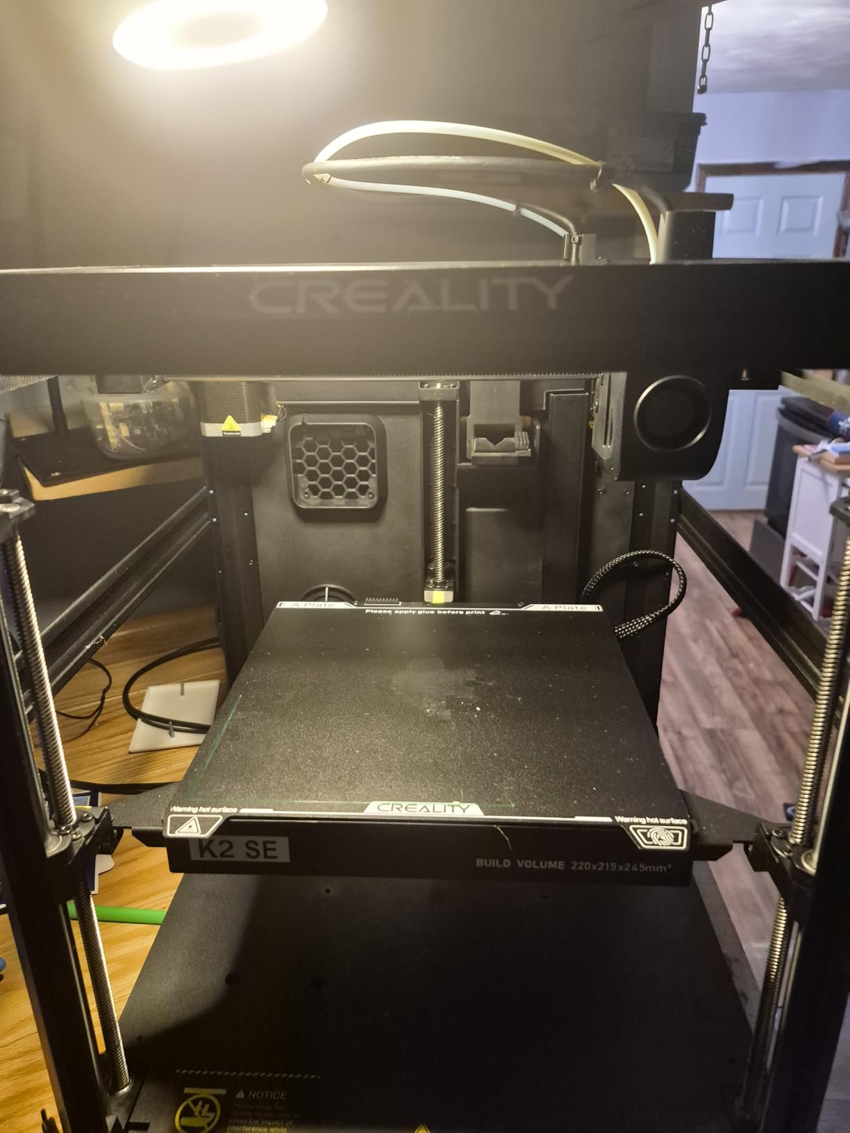 Ender 3 V3 SE 3D Printer, 250mm/s Faster Print Speed CR Touch Auto Leveling Sprite Direct Extruder Dual Z-Axis Auto Filament Loading Ender 3 Upgrade 3D Printer Print Size 8.66x8.66x9.84 inch customer photo 2