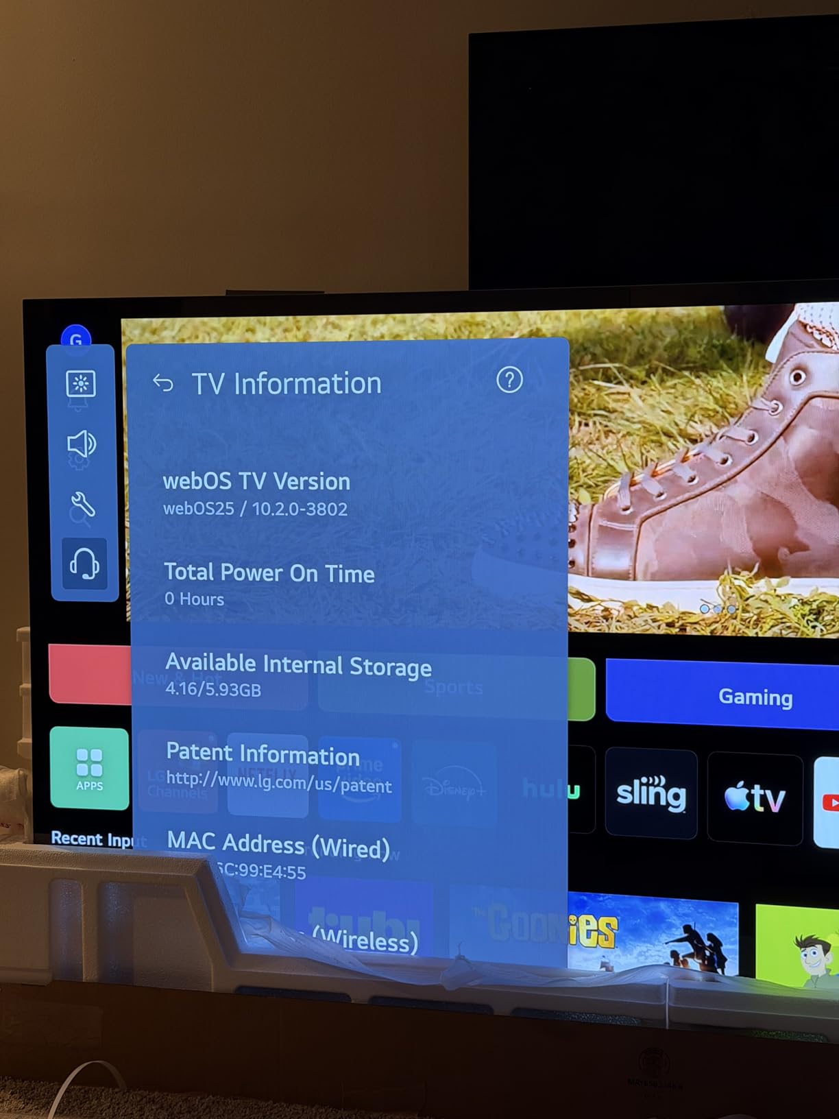LG Refurbished 42-Inch Class OLED evo AI 4K C5 Series Smart TV w/Dolby Atmos, Dolby Vision, HDR10, AI Super Upscaling 4K, Filmmaker Mode, Wow Orchestra, Alexa Built-in (OLED42C5PUA, 2025) (Renewed) customer photo 2