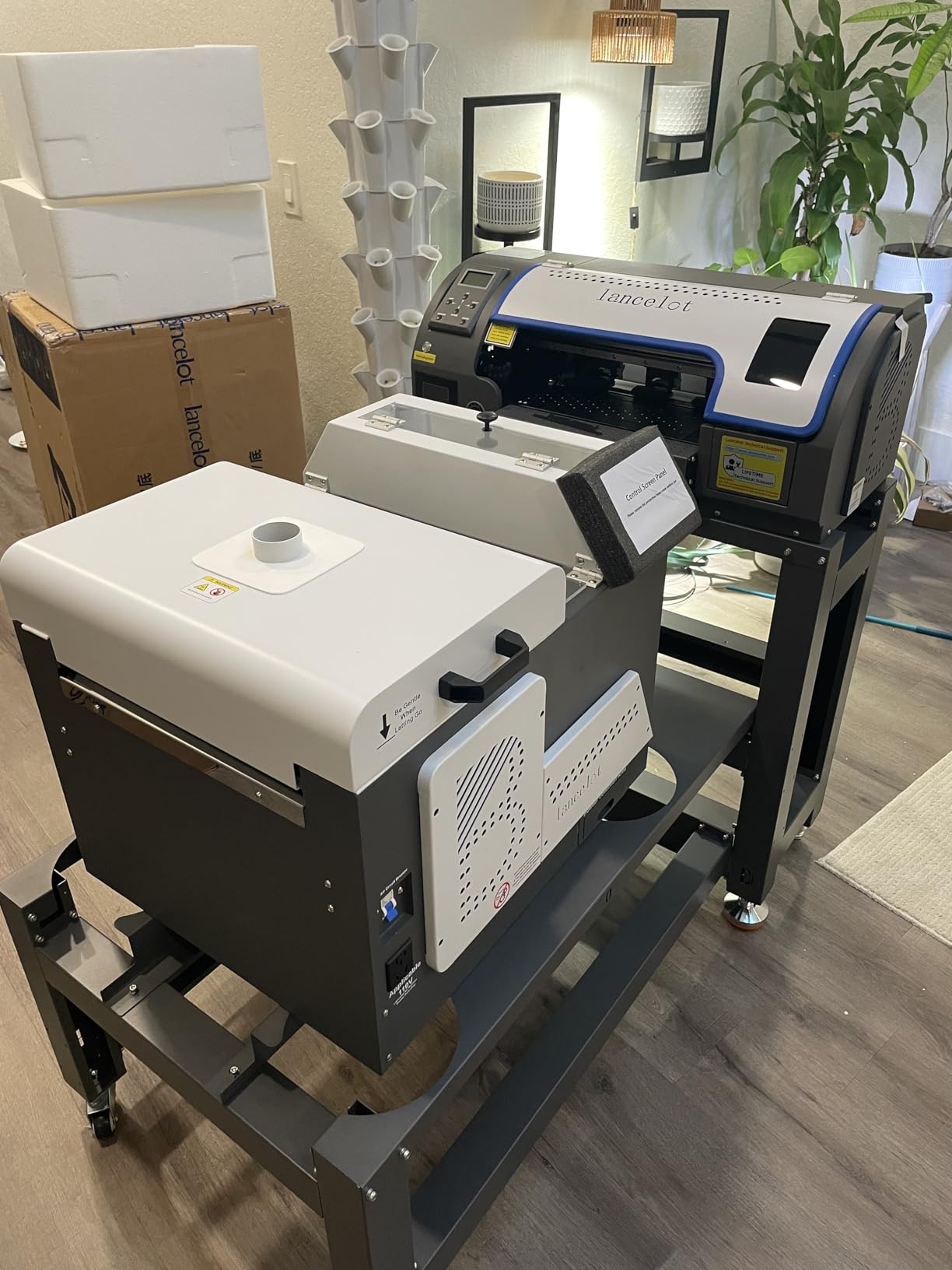 M1630 Pro DTF Printer Bundle: Ultimate Automatic T-Shirt Printing Station w/Smart Maintenance, Mobile Workstation & Pro-Grade Equipment - Perfect for Startups & Small Businesses customer photo 1