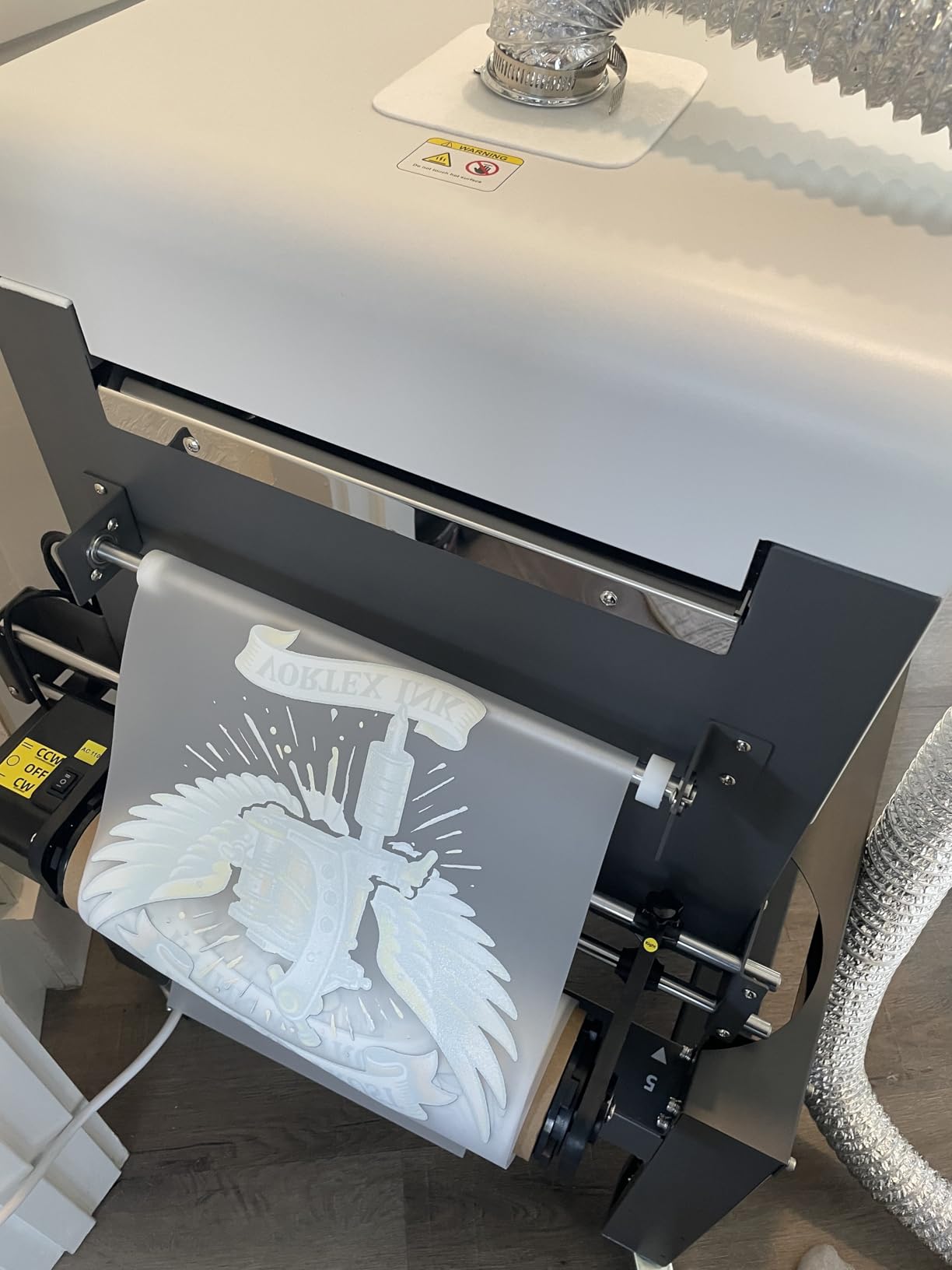 M1630 Pro DTF Printer Bundle: Ultimate Automatic T-Shirt Printing Station w/Smart Maintenance, Mobile Workstation & Pro-Grade Equipment - Perfect for Startups & Small Businesses customer photo 2