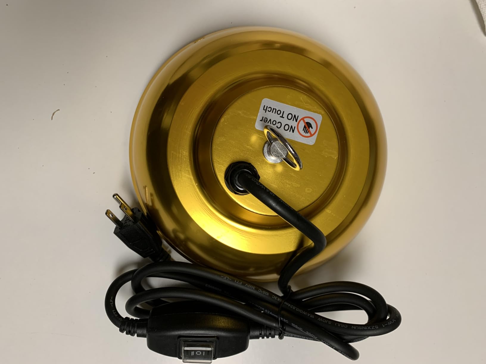 Heat Lamp for Chickens Coop Heater,350W Chick Brooder Heater for Chicks Poultry Coop,Small Pets Heating Warmer Lamp for Winter Indoor/Outdoor Ducks Rabbit Dogs W/ 2 Adjustable Temp(350W/180W) customer photo 1