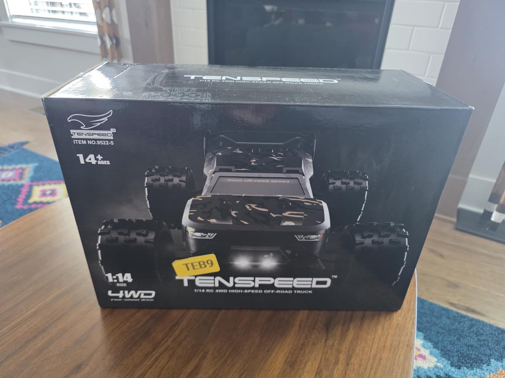 1/14 Brushless RC Cars for Adults Fast 50+ mph, RC Trucks 4x4 Offroad Waterproof, Electric Powered High Speed Remote Control Car, Fast Extreme All Terrain RC Truggy with 3S Battery for Snow Sand customer photo 2