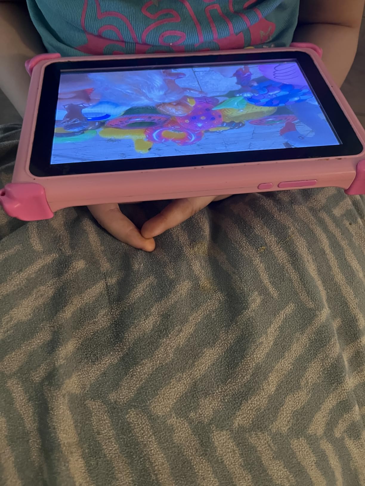 Kids Tablet 7 inch Tablets for Kids 3-7 32GB Toddler Tablet with Protective Case Android Kid Learning Tablets with WiFi YouTube Parental Control Netflix GMS Child Computer for Baby Boys Girls customer photo 1