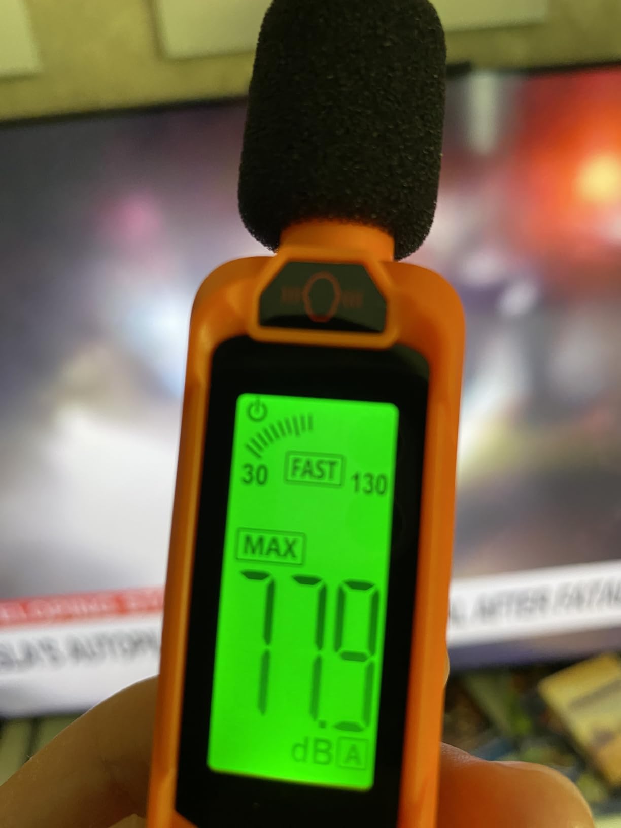 Decibel Meter, XIAOCETOOL, Noise Decibel Reader, Sound Level Meter - Range 30-130dB, Max/Min, A-Weighted, with Backlit LCD Screen, Data Hold, Fast/Slow, for Home, Outdoor & Noisy Neighbors customer photo 1