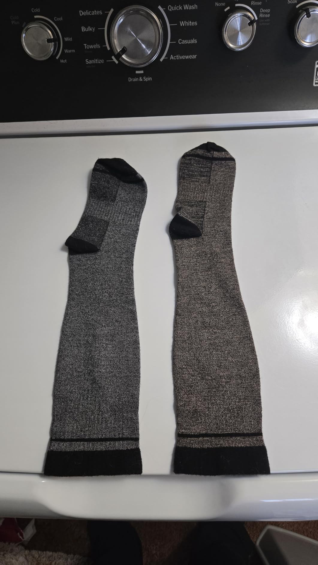 Compression Socks Women & Men, 15-20 mmHg Bamboo Viscose Knee High Soft Support for Flying Travel Daily customer photo 2