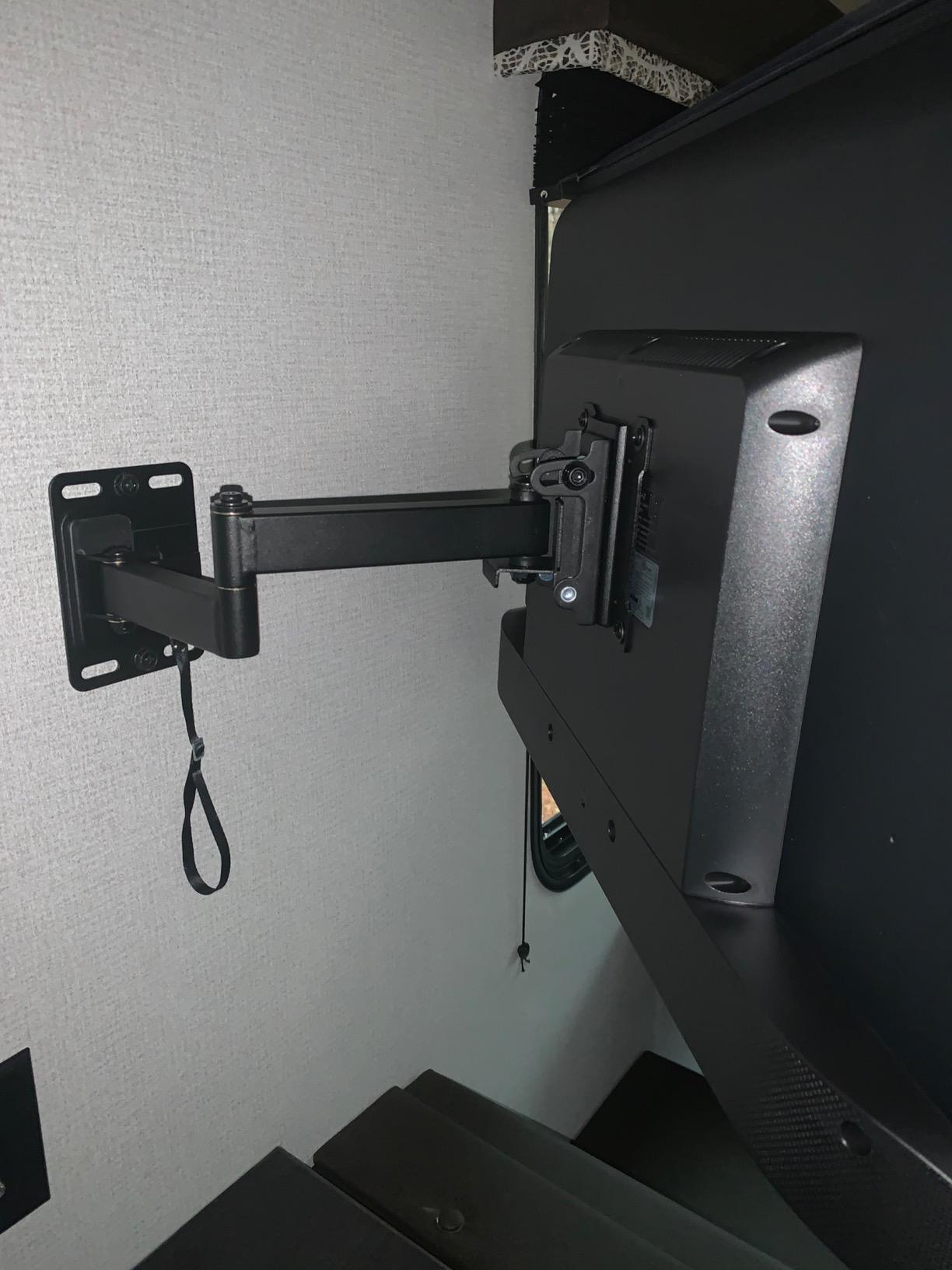GOFORWILD Lockable RV TV Mount, Full Motion RV Mount for Most 13-43 inch TV, TV Wall Mount for Camper Truck Trailer Marine Boat Motor Home, Max VESA 200x200mm, up to 33LBS, 7021 customer photo 2