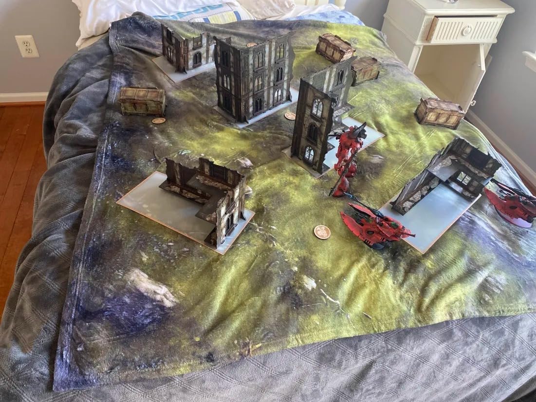 Jucoci Battlezone Creation Kit 9PCS Tabletop Terrain Wargame Set Compatible with WH40K customer photo 1