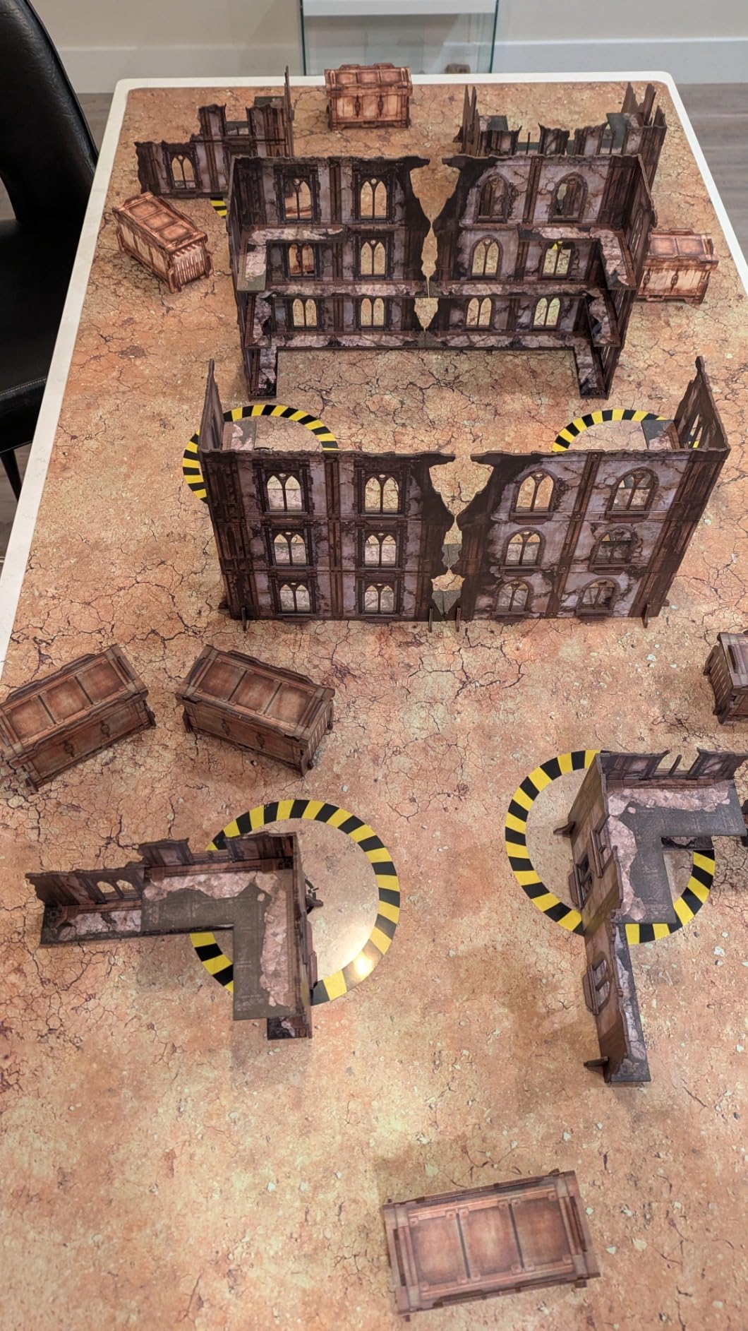Jucoci Battlezone Creation Kit 9PCS Tabletop Terrain Wargame Set Compatible with WH40K customer photo 2