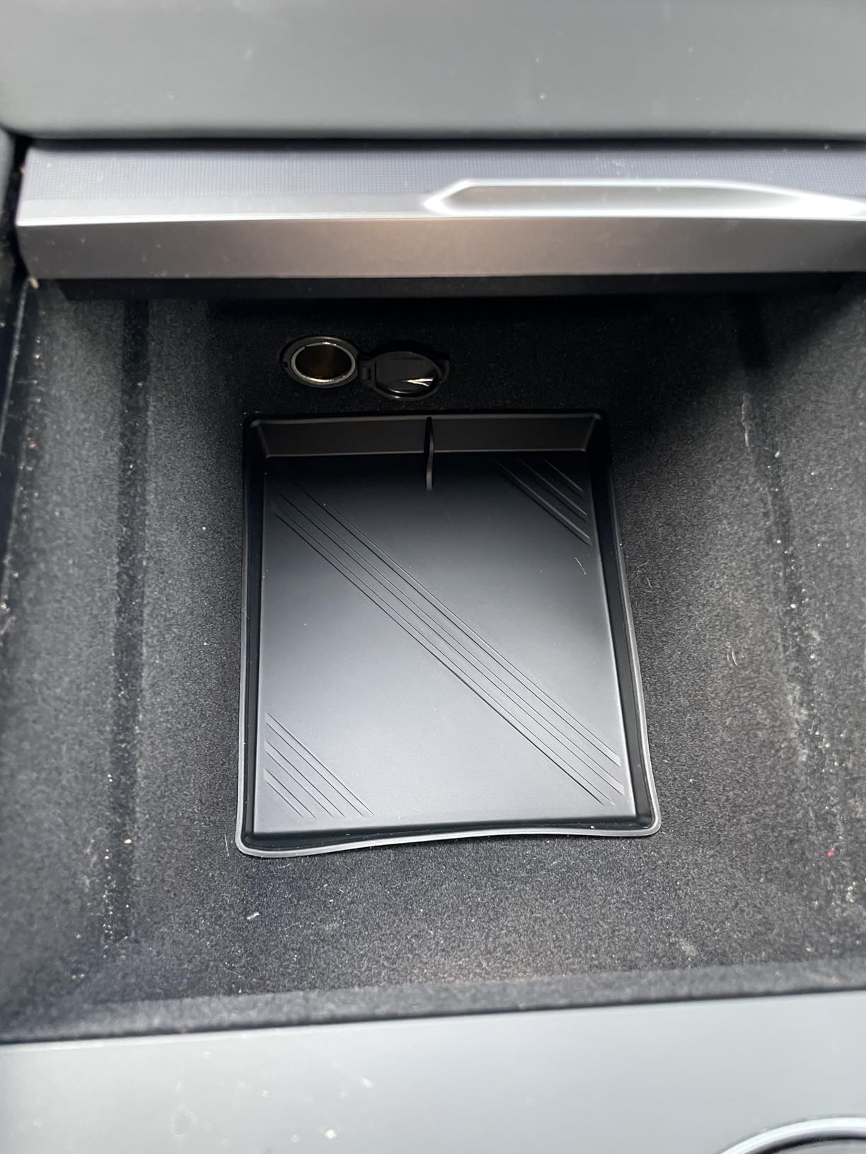 10PCS Center Console Organizer Tray for 2025 2026 Tesla Model Y Juniper Accessories, Under Seat Storage Armrest Hidden Storage Box Cup Holder Charger Pad for Tesla Model Y Juniper (Not fit Standard) customer photo 2