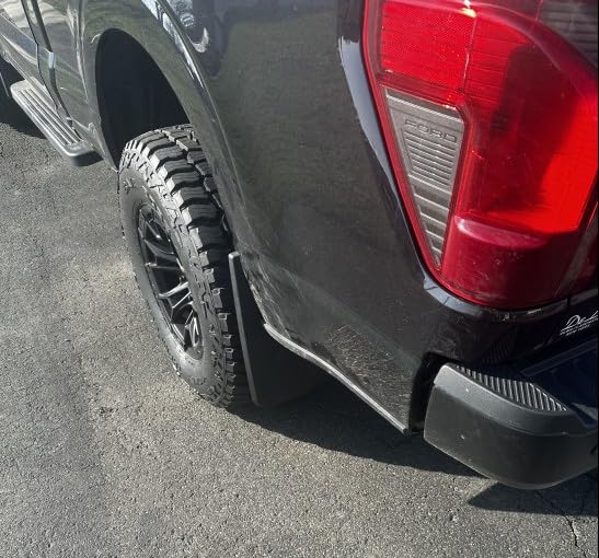 Peleus Mud Flaps Mud Guards for Tesla Model Y Juniper 2025 2026 TPE Soft Material Impact Rupture Resistant [Protect Paint, No Drilling Required] Mud Flaps Splash Guards for Model Y Accessories customer photo 2