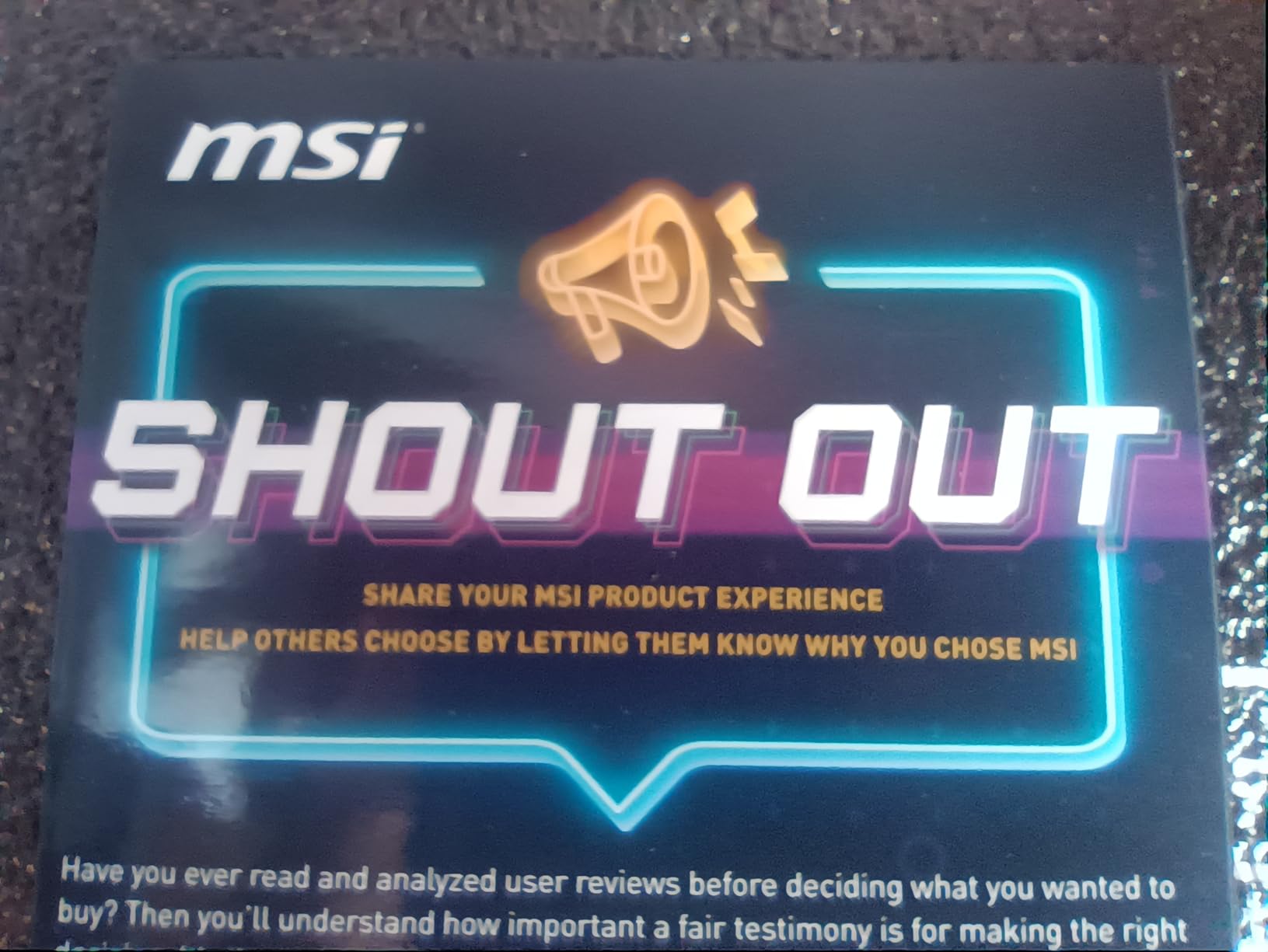 MSI MAG A650GLS PCIE5, Fully Modular Compact Gaming 650W Power Supply, 80+ Gold, ATX 3.1 & PCIe 5.1 Ready, Native Dual-Color 12V-2x6 Cable, Low-Noise, Embossed Jacket Cables, 10 Year Warranty customer photo 1