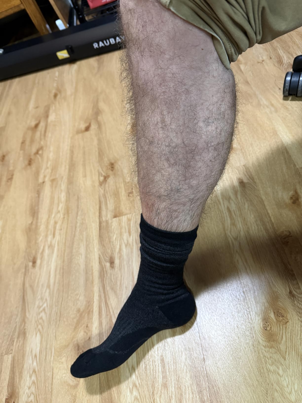 Merino Wool Compression Socks for Women Men, 15-20 mmHg Knee High Socks for Flying, Travel, Running customer photo 2