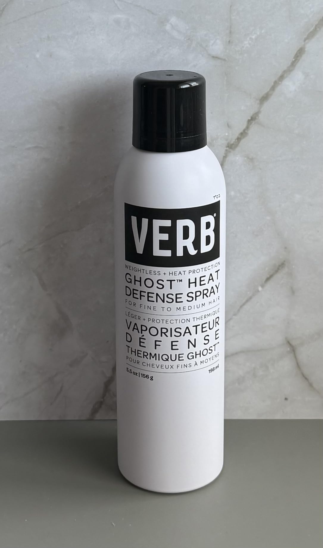 VERB Ghost Heat Defense Spray - Weightless Heat Protection + Shine - for Fine to Medium Hair - Vegan, Free of Harmful Sulfates customer photo 2