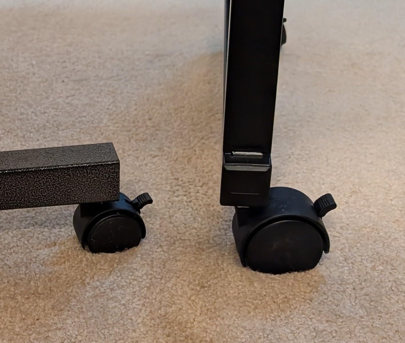 VIVO Mobile Over the Bed and Recliner Table, Tilting Laptop Tray with Height and Length Frame Adjustment, Ergonomic Overbed Kids and Adult Desk on Wheels customer photo 1
