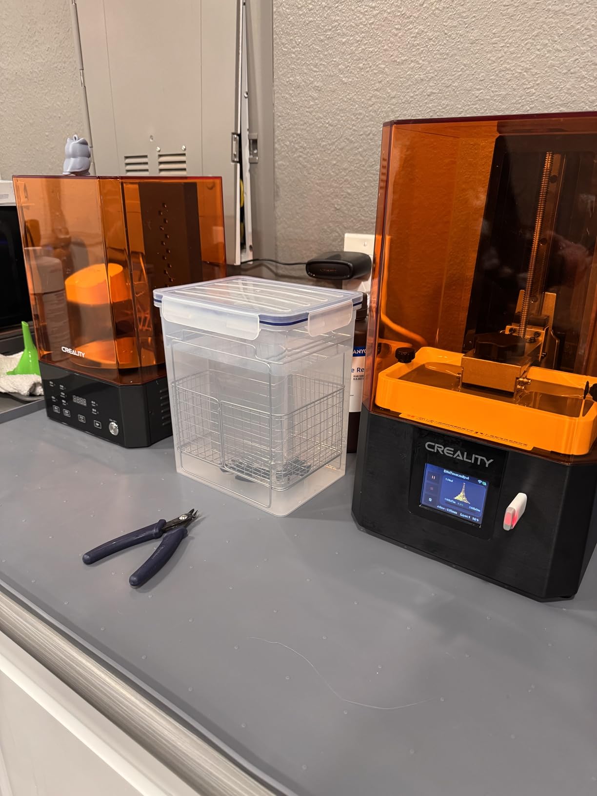 Creality 3D Printer HALOT R6 Resin 3D Printers: Upgraded Light Source with High-Precision Printing LCD Monochrome Screen, Easy Operation No Assembly Required for Kids and Beginner customer photo 1