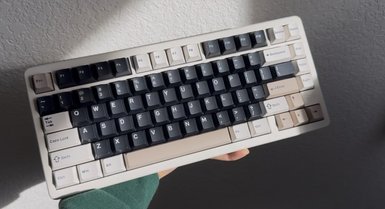 MK INKY75 Mechanical Keyboard with Full Aluminum Wireless Mechanical Gaming Keyboard, 75% Layout Mechanical Keyboard BT/2.4G/USB-C, Hot Swappable, Creamy Sounding customer photo 2
