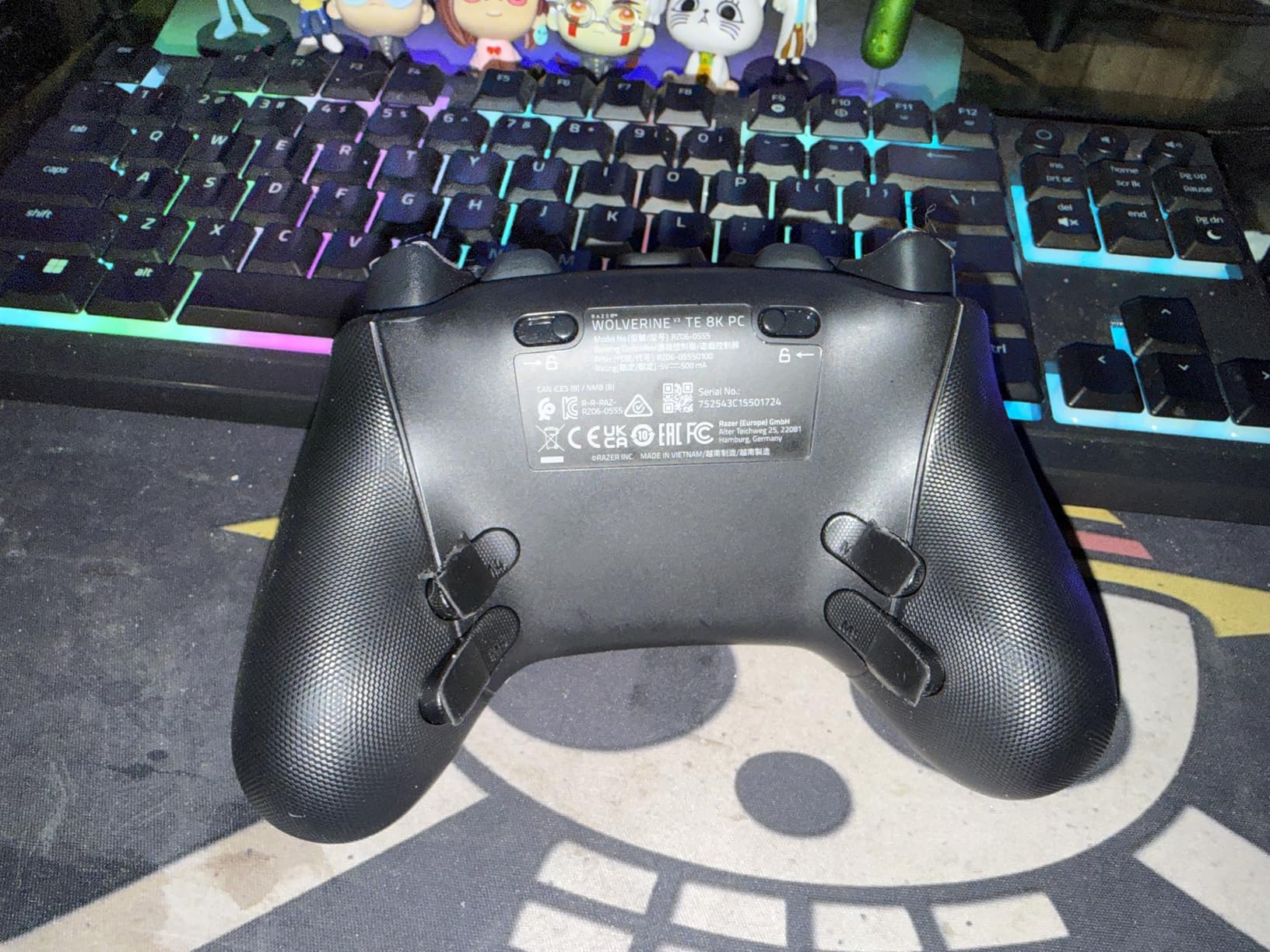 Razer Wolverine V3 Tournament Edition 8K PC Wired Gaming Controller: 8000 Hz Polling Rate - TMR Thumbsticks w/Swappable Caps - Ergonomic Design - 6 Remappable Buttons - Fast Triggers - Black customer photo 2