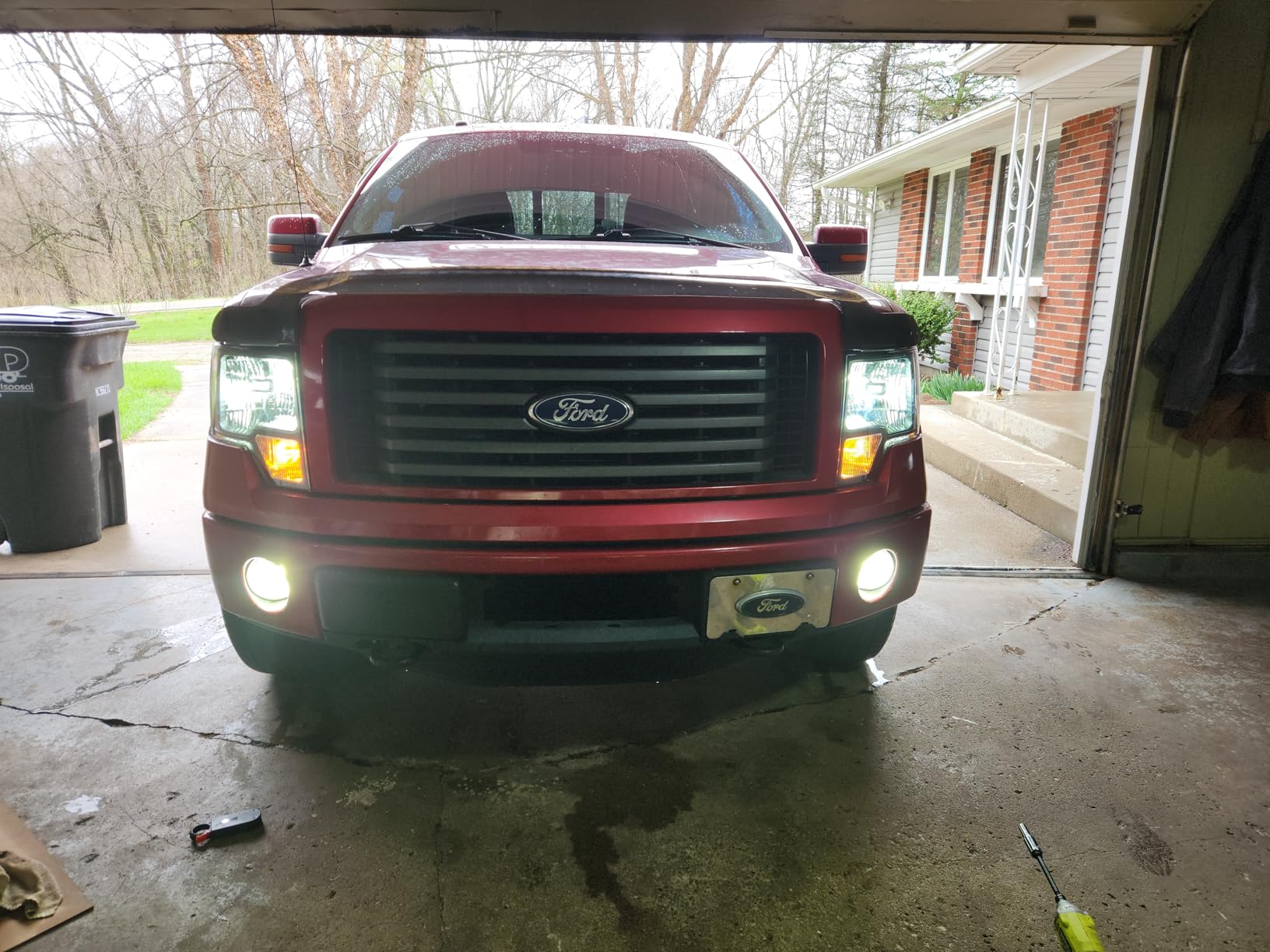 SEALIGHT H13 H10 LED Bulbs Combo, 68000 Lumens 6500K Cool White, Real 1:1 Size Fog Lights For Ford F-150 2004-2014, Pack of 4 customer photo 2