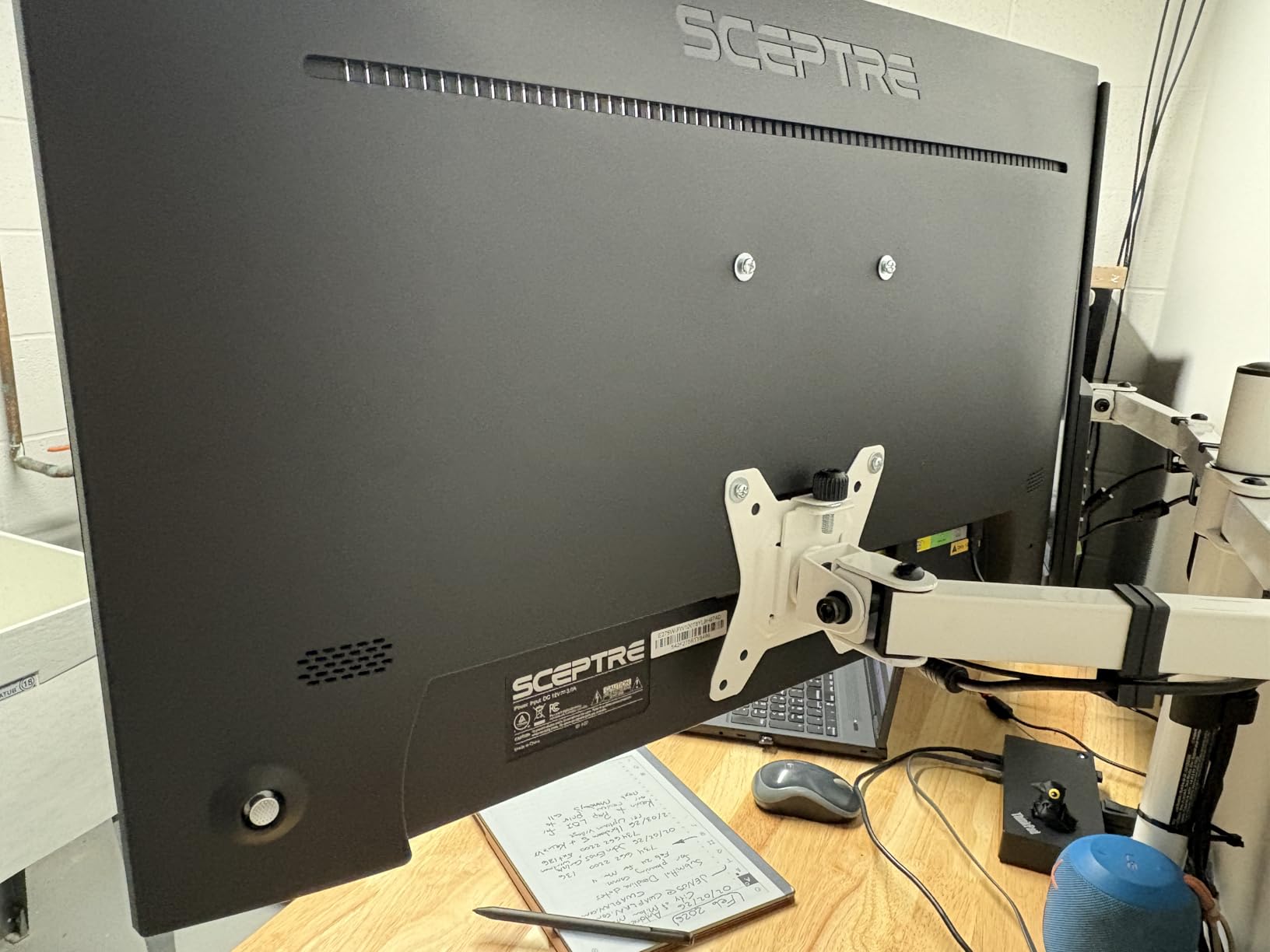 New! Sceptre 34-inch Prime Monitor 3440 x 1440 up to 115Hz 103% sRGB DisplayPort HDMI Build-in Speakers, Machine Black 2026 (E345W Series) customer photo 2