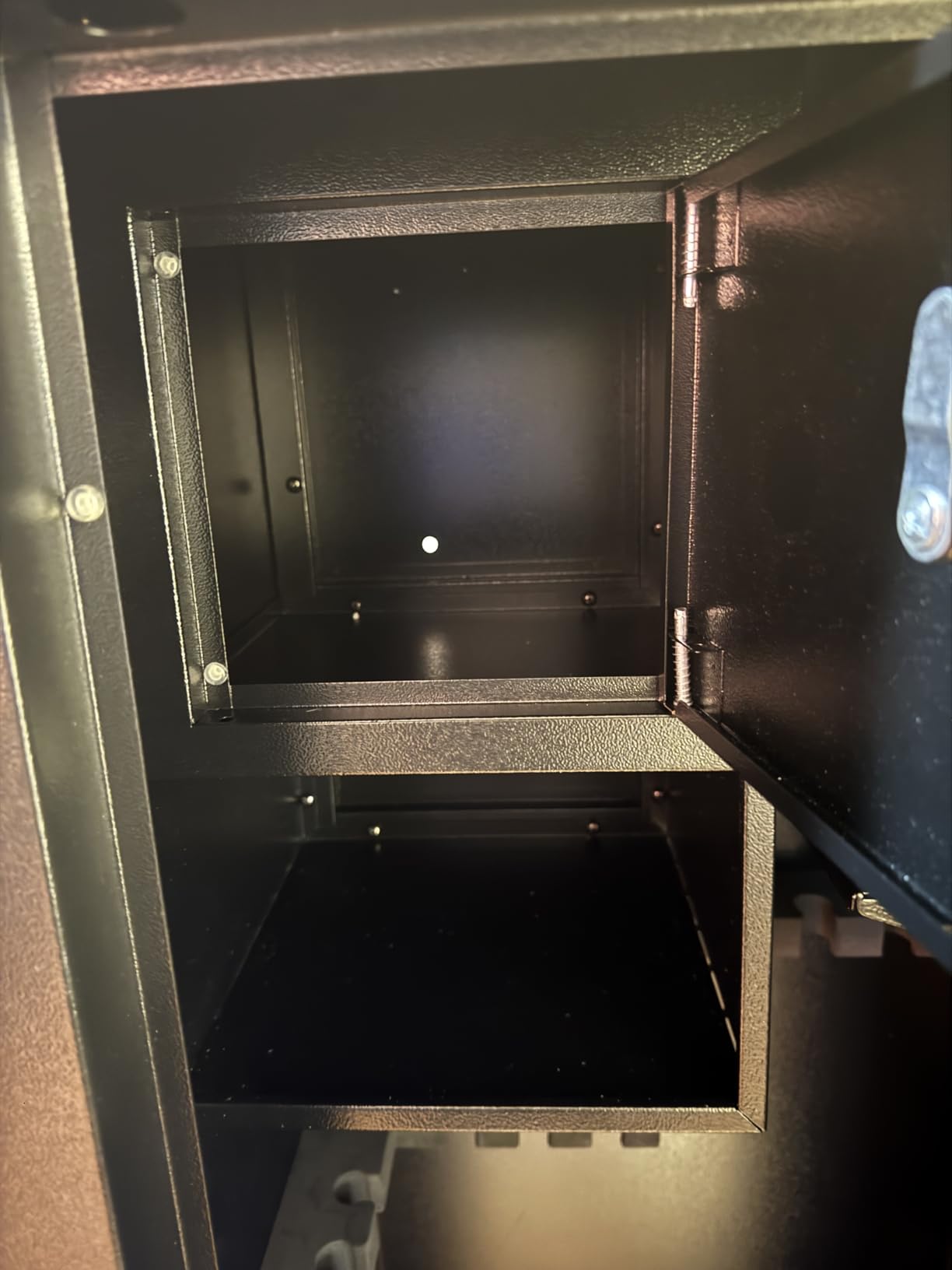 Gun Safe, 10-14 Biometric Gun Safe for Rifles and Pistols, Large Gun Safes for Home, Gun Cabinets for rifles and shotguns, Rifle Safe with Built-in Cabinet and Removable Gun Racks customer photo 1