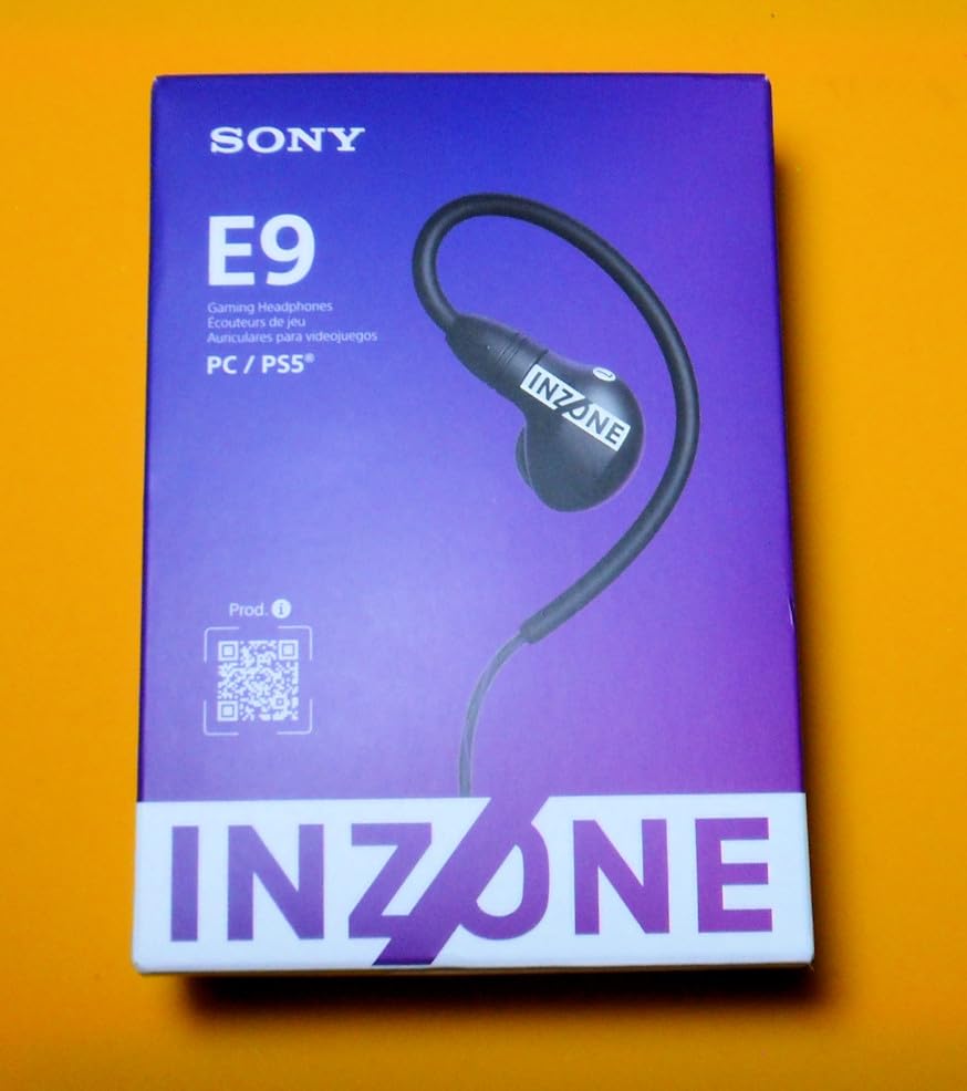 Sony INZONE E9 Wired in-Ear Monitor for Gaming, Tuned for FPS Games, Sound Isolating Earbuds, Comfortable Fit, Low Profile Design, 360 Spatial Sound, Case Included, Developed with Fnatic, White customer photo 1