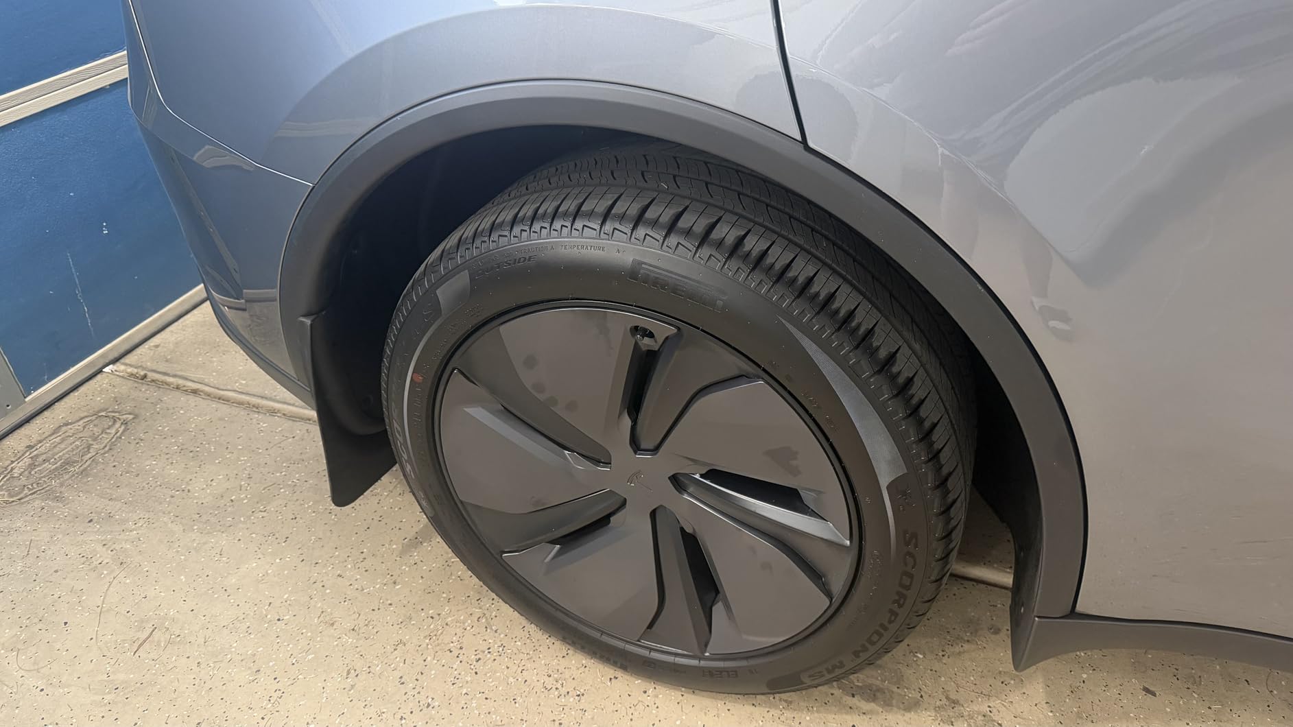 BASENOR 2026 2025 Tesla Model Y Mud Flaps Splash Guards, Aerodynamic Fenders [No Drilling No Tape] [Paint Protection] All Weather Tire Protector TPE Mudflaps for Model Y Juniper customer photo 1