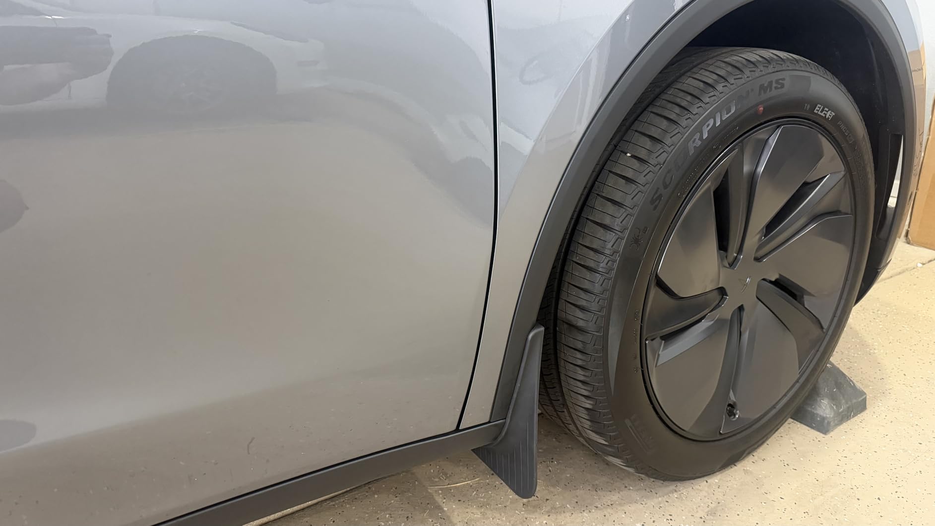 BASENOR 2026 2025 Tesla Model Y Mud Flaps Splash Guards, Aerodynamic Fenders [No Drilling No Tape] [Paint Protection] All Weather Tire Protector TPE Mudflaps for Model Y Juniper customer photo 2